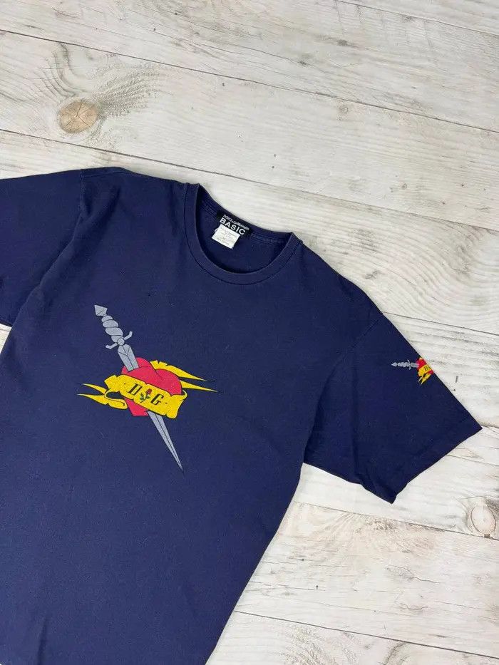 Dolce & Gabbana Vintage Dolce Gabbana Basic Sword Heard T-Shirt Size US M / EU 48-50 / 2 - 2 Thumbnail
