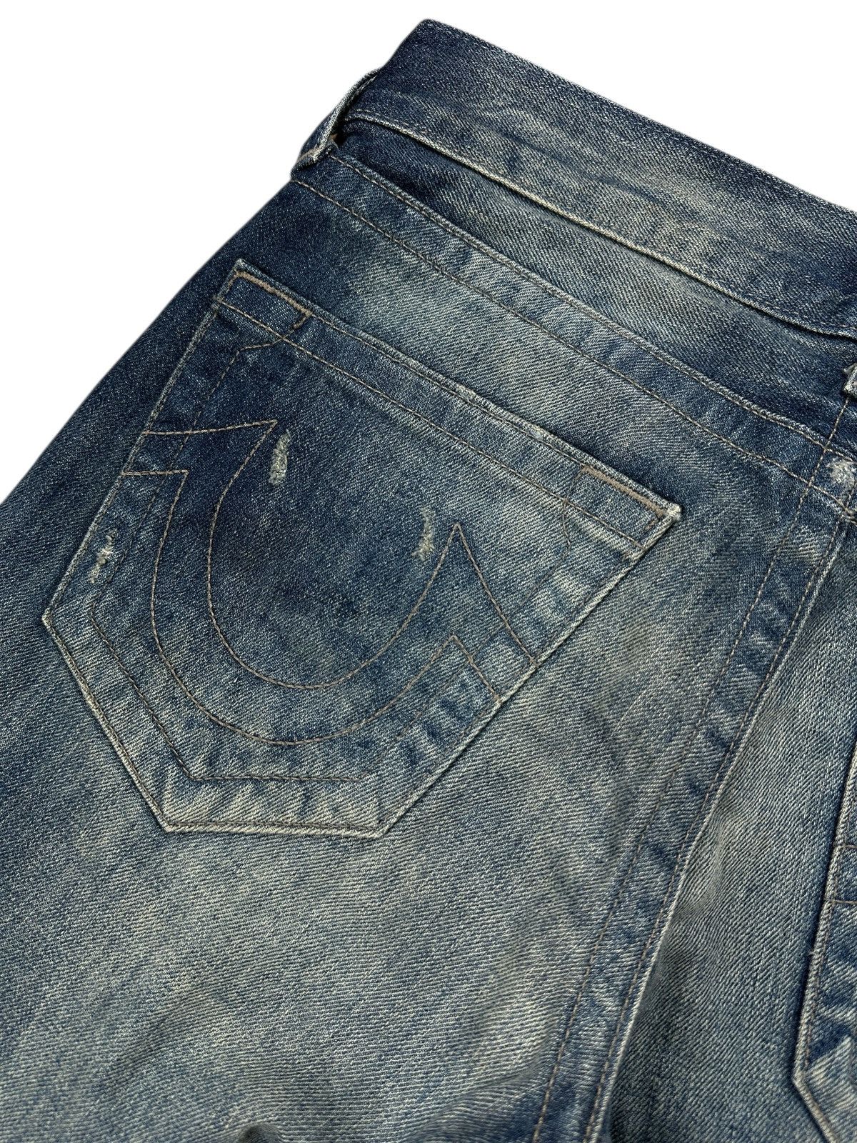 True Religion Y2K True Religion Rocco Relaxed Skinny Jeans W30 Made In USA Size US 30 / EU 46 - 4 Thumbnail