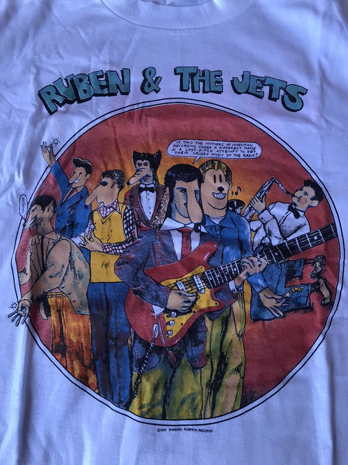 Vintage Ruben the Jets Tshirt 80s