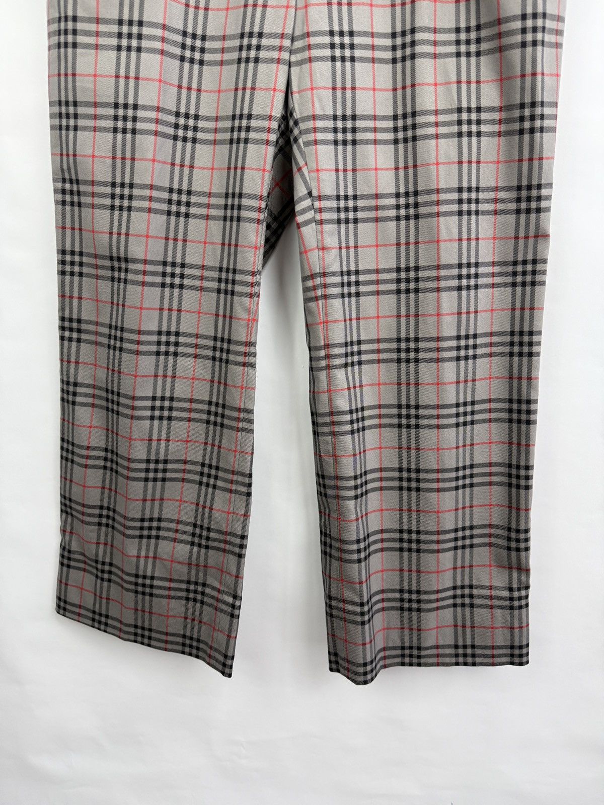 Burberry 🇬🇧 Vintage 90s Barberry Golf Nova Women Pants Rare Retro Hype Size 28" / US 6 / IT 42 - 4 Thumbnail