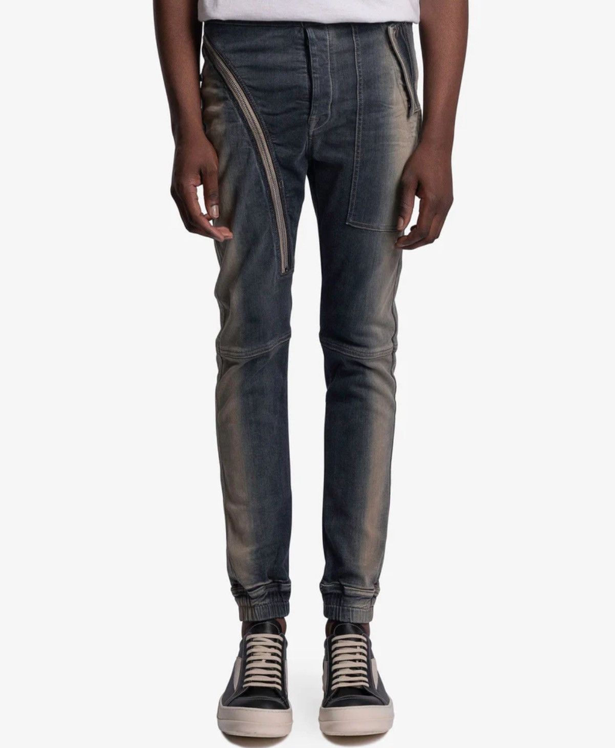 Rick Owens × Rick Owens Drkshdw FW22 Mineral Pearl Degrade Aircuts Size US 34 / EU 50 - 6 Thumbnail