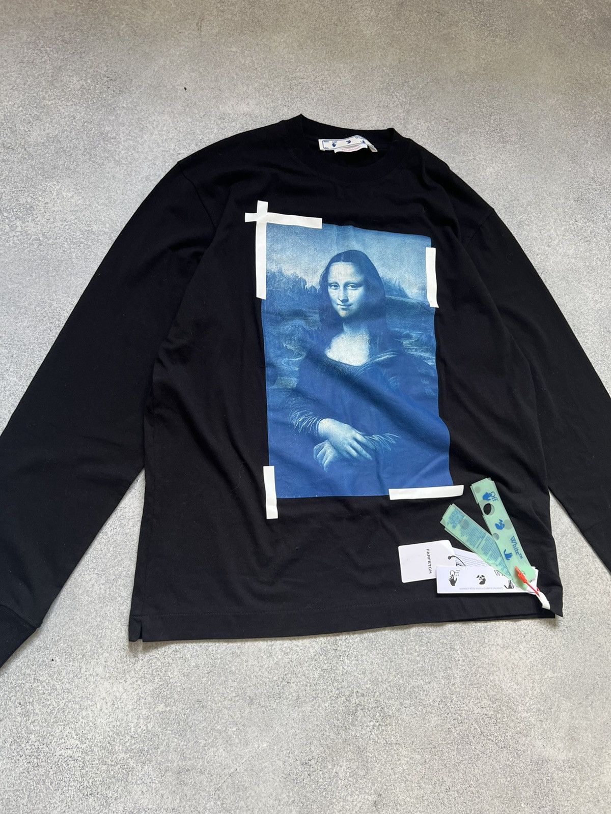 Off-White Off white Mona Lisa long sleeve shirt Size US XL / EU 56 / 4 - 4 Thumbnail