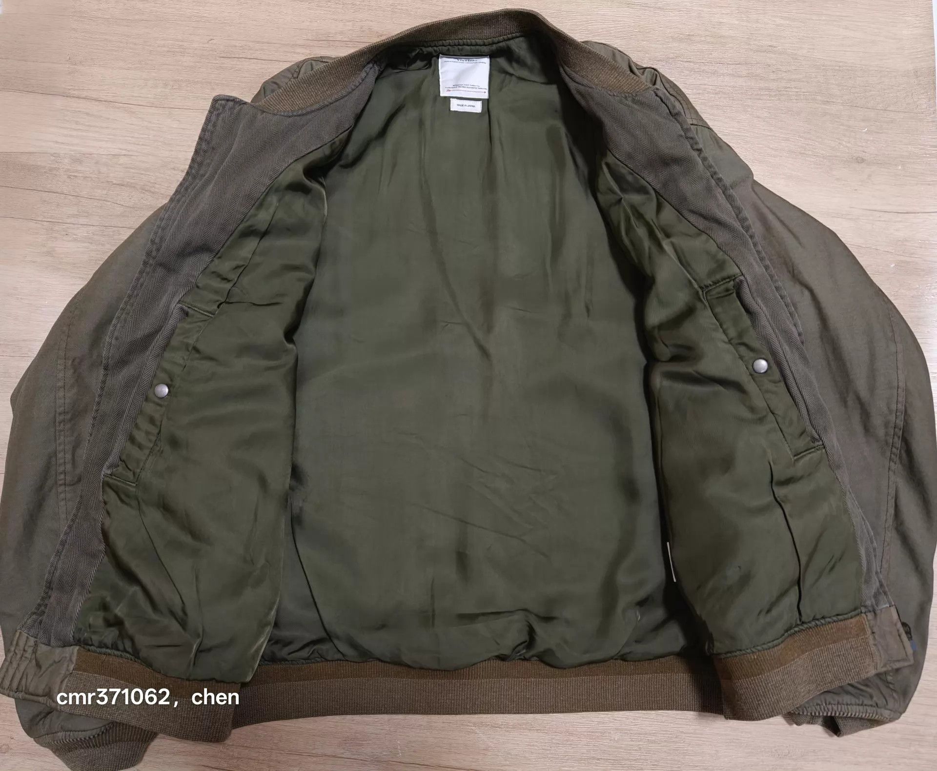 Visvim VISVIM 21AW THORSON II ALT. NY/C Olive 1 95 New Size US S / EU 44-46 / 1 - 4 Thumbnail