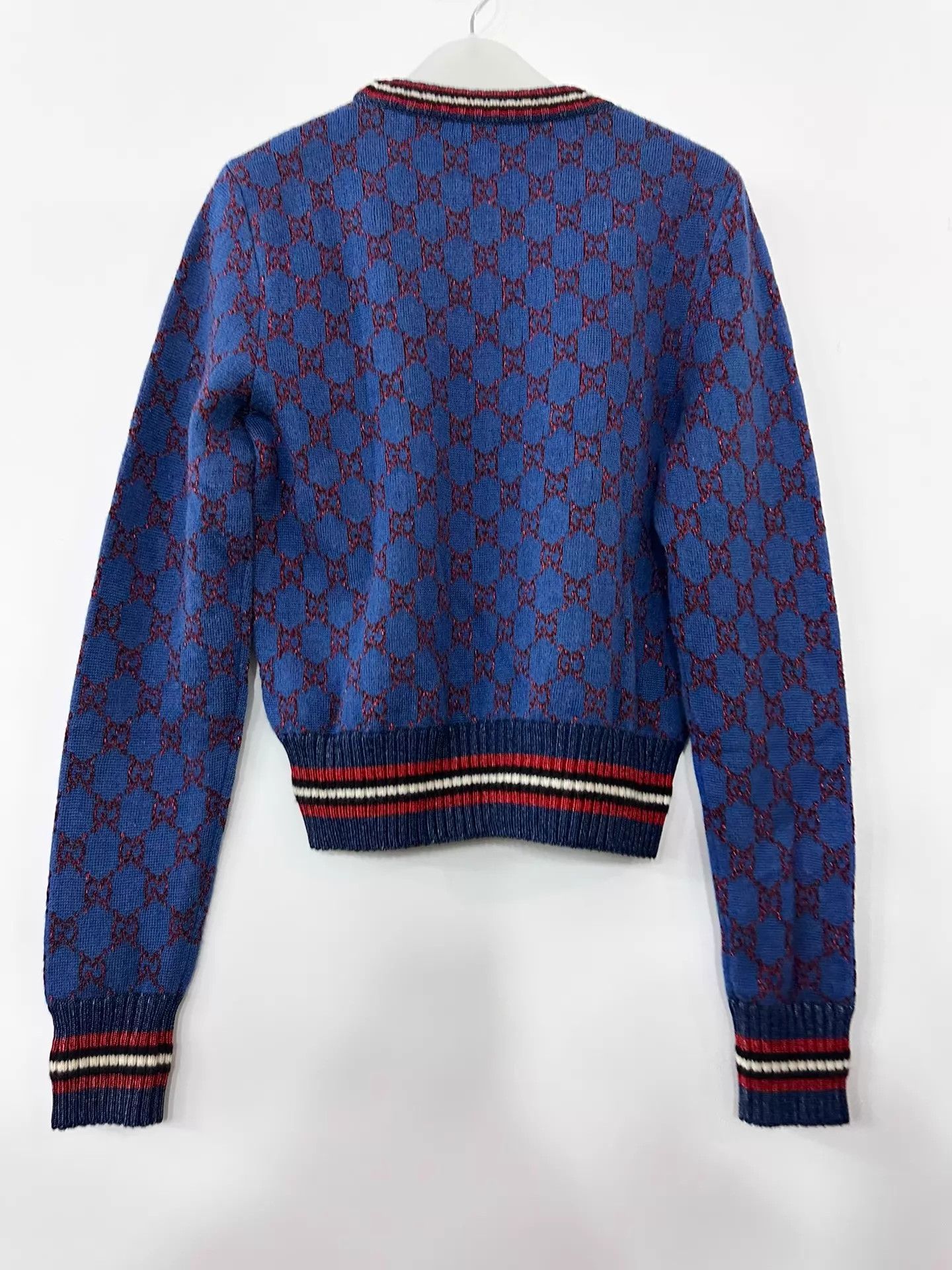 Gucci Gucci GG All Over Print Sweater S Size S / US 4 / IT 40 - 2 Thumbnail