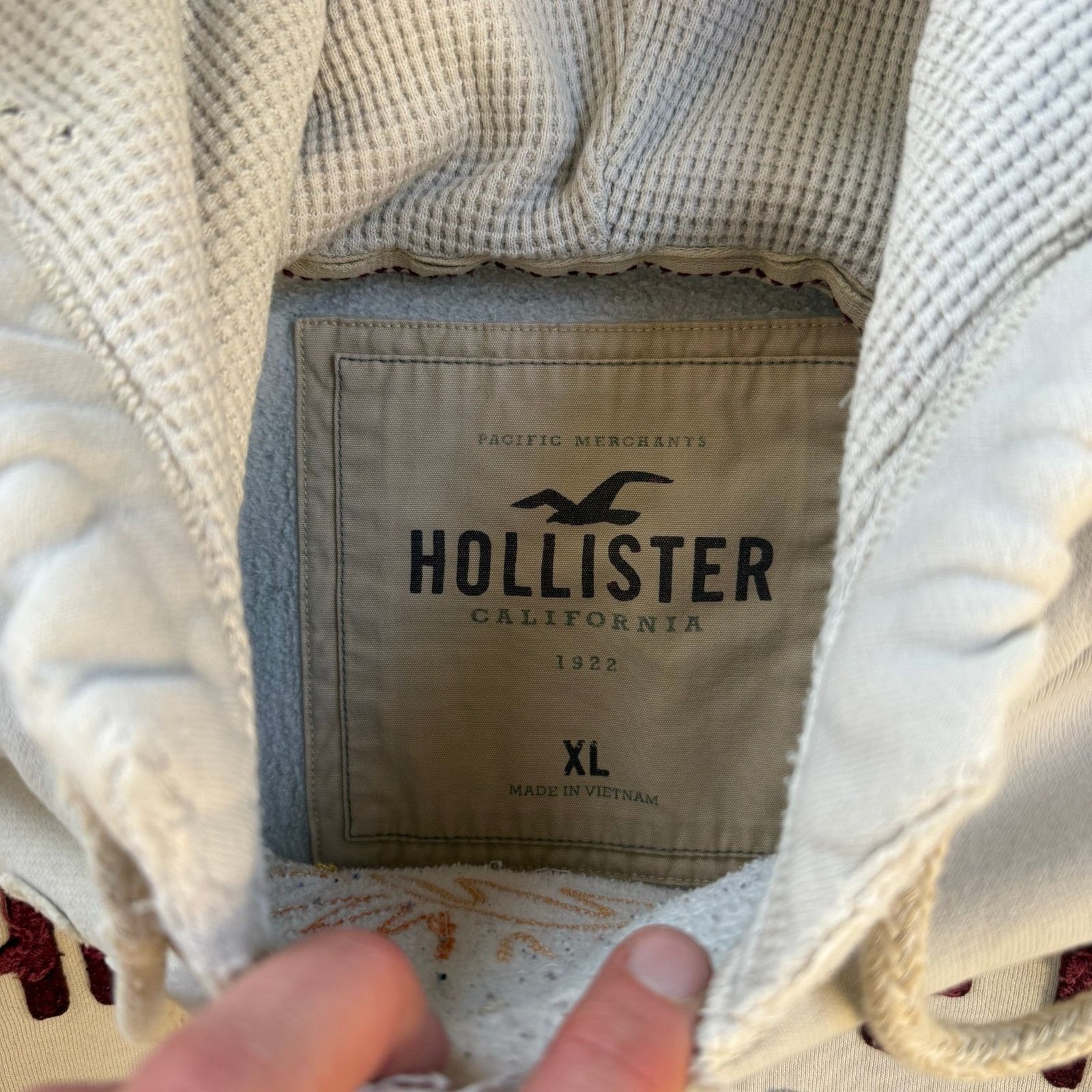 Hollister Y2K 2000s Hollister hoodie Sz XL Size US XL / EU 56 / 4 - 3 Thumbnail
