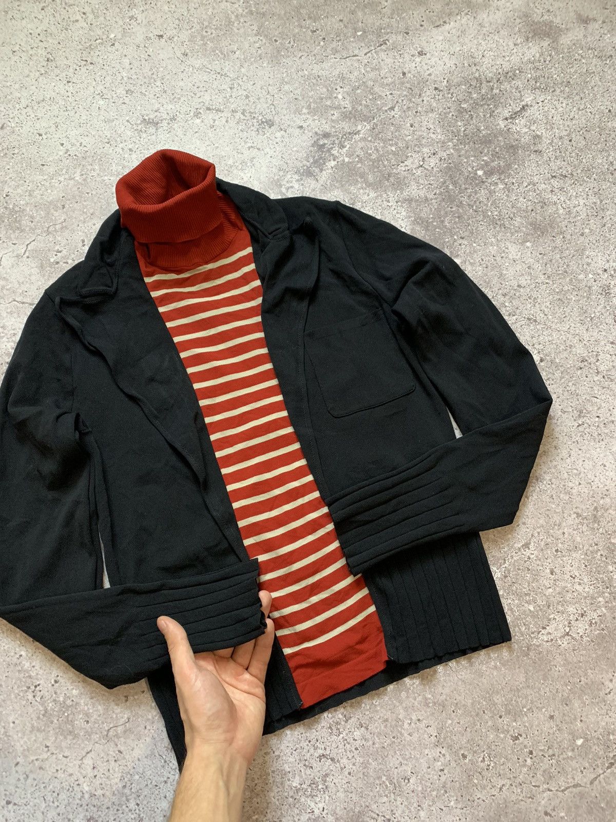 Jean Paul Gaultier ARCHIVE JEAN PAUL GAULTIER TURTLENECK BLOUSE Size L / US 10 / IT 46 - 3 Thumbnail