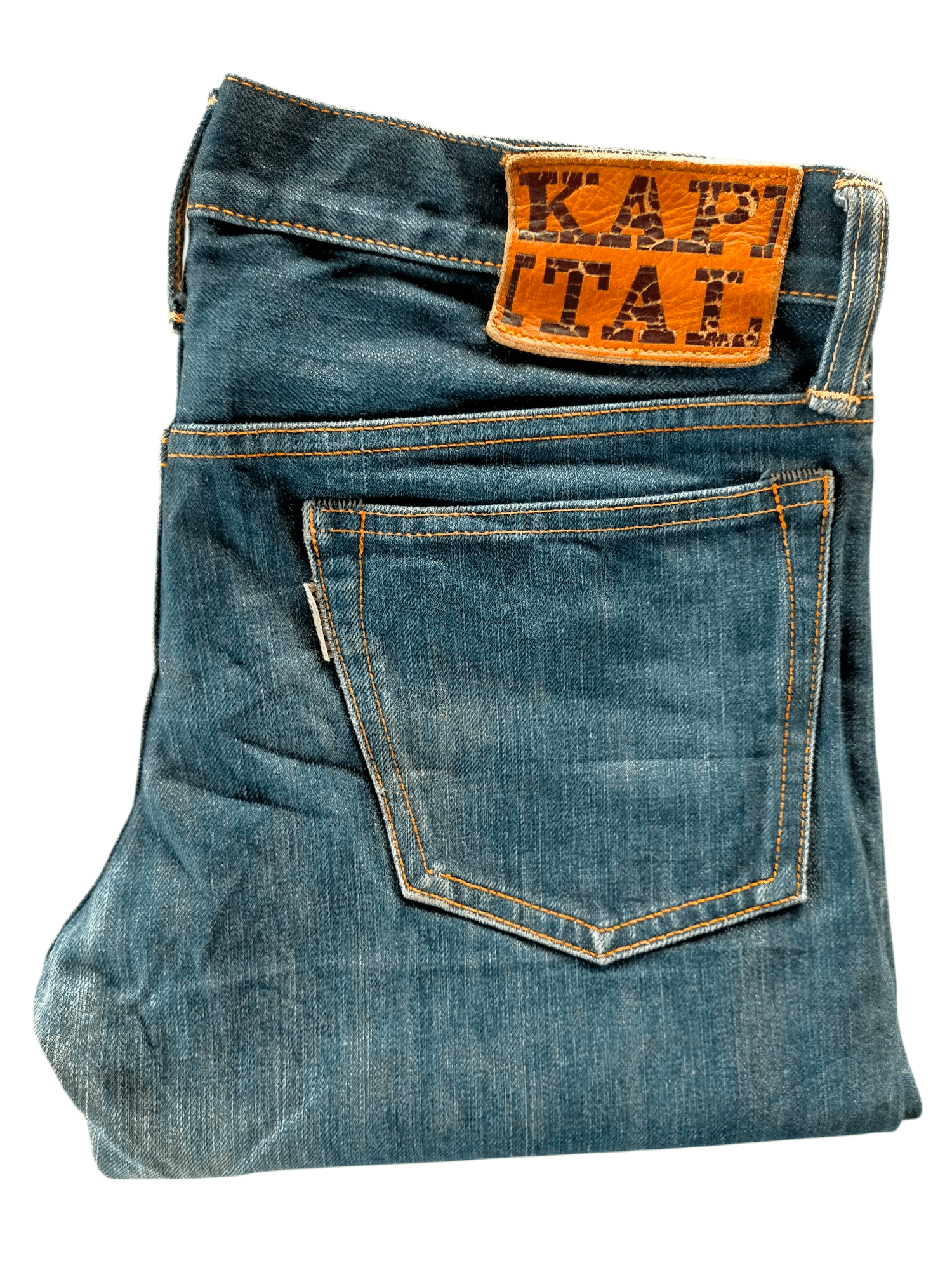Kapital × Kapital Kountry Kapital 🇯🇵 Made in Japan Slim Denim Pants Size US 32 / EU 48 - 1 Thumbnail