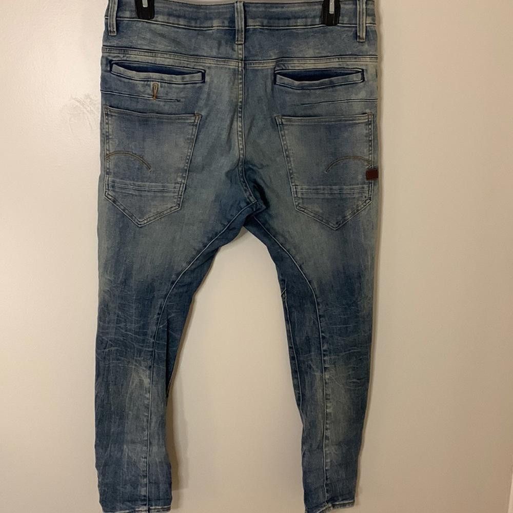 Designer G-Star RAW - Skinny D-Staq -32W30L-70%Ctn 20%Poly 8%Vis 2%El Size US 32 / EU 48 - 7 Thumbnail