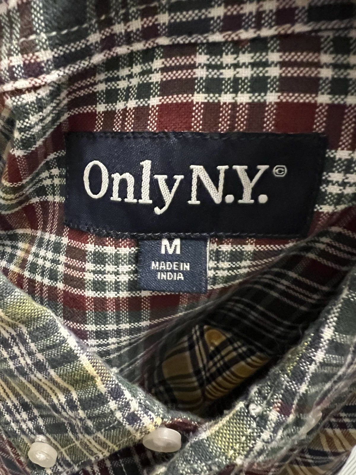 Only NY Only NY Ombre Plaid Pocket Shirt Autumn Size US M / EU 48-50 / 2 - 5 Thumbnail