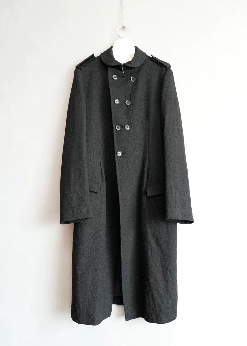 Yohji Yamamoto Yohji Yamamoto10 AW double-breasted felted coat 2503-Nextar Size US M / EU 48-50 / 2 - 1 Thumbnail