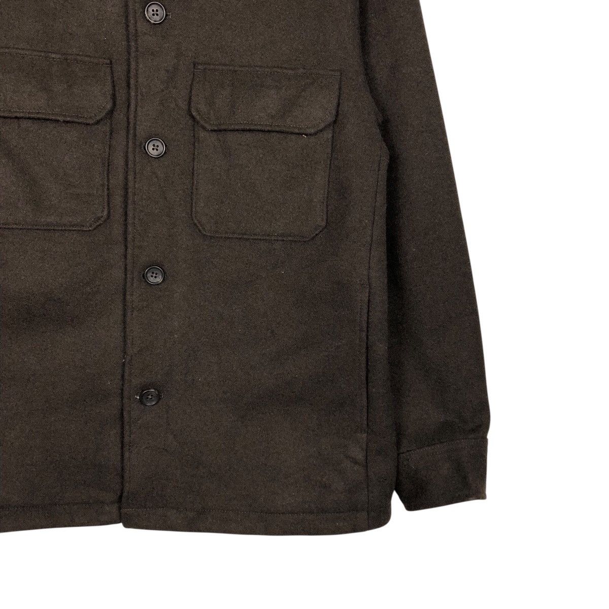 Japanese Brand Vintage Uniqlo Dark Brown Work Jacket Utility Issey Miyake Size US M / EU 48-50 / 2 - 6 Thumbnail