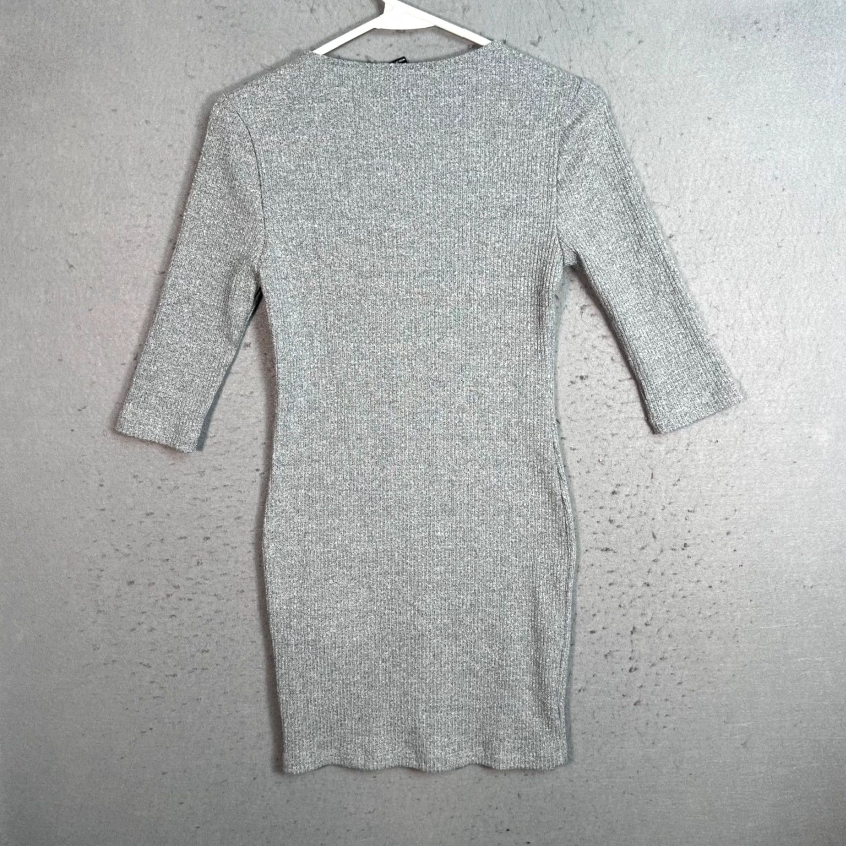 Forever 21 FOREVER 21 Dress Size Small Ribbed Knit Zipper Detail Womens Size S / US 4 / IT 40 - 2 Thumbnail