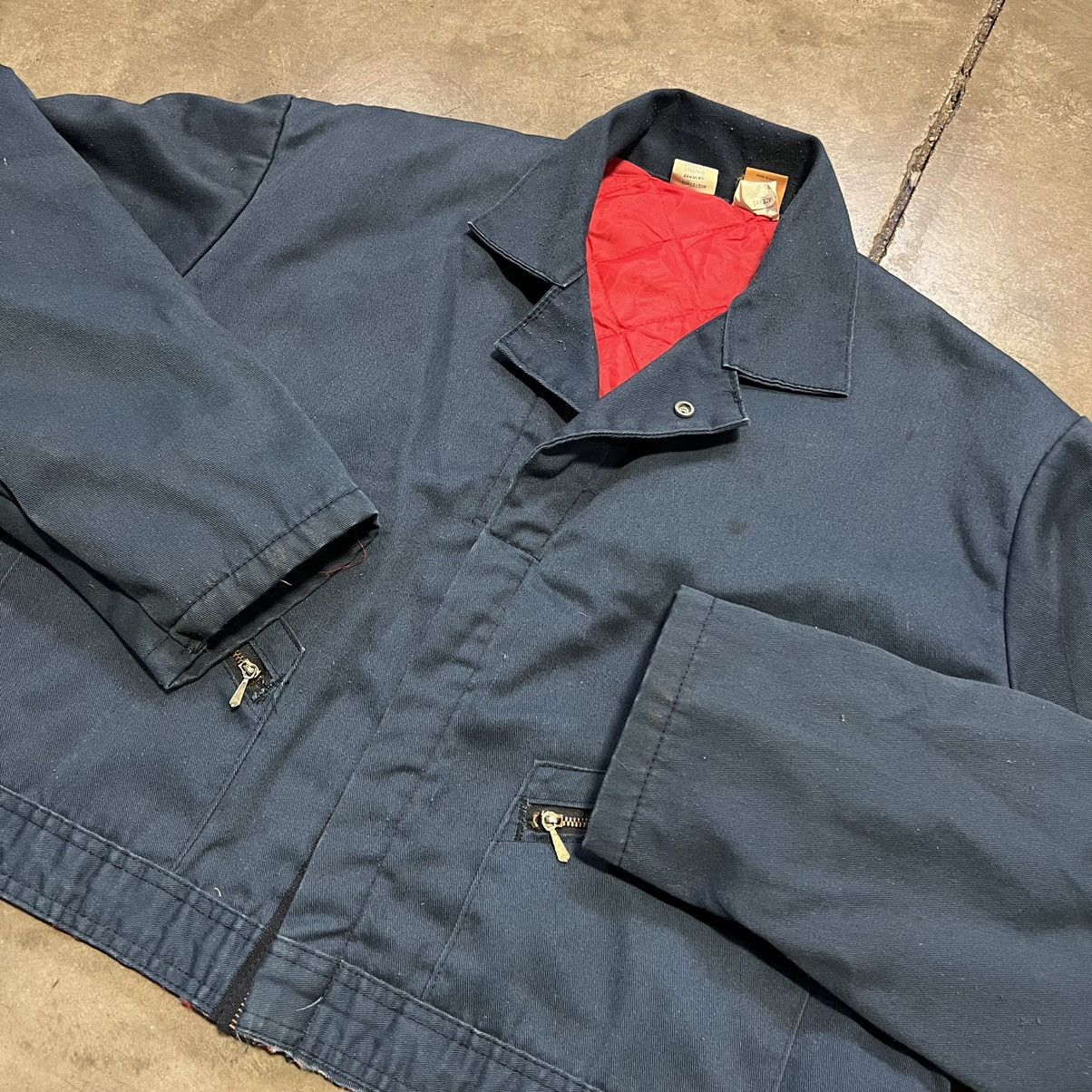 Vintage × Wrangler Vintage 80s Big Ben Wrangler Cropped Workwear Jacket Boxy Size US S / EU 44-46 / 1 - 4 Thumbnail