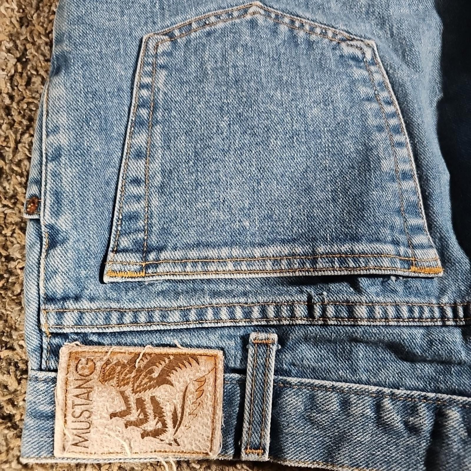 Mustang Mustang Sz 36 Blue Jeans Shorts Made In USA Size US 36 / EU 52 - 7 Thumbnail