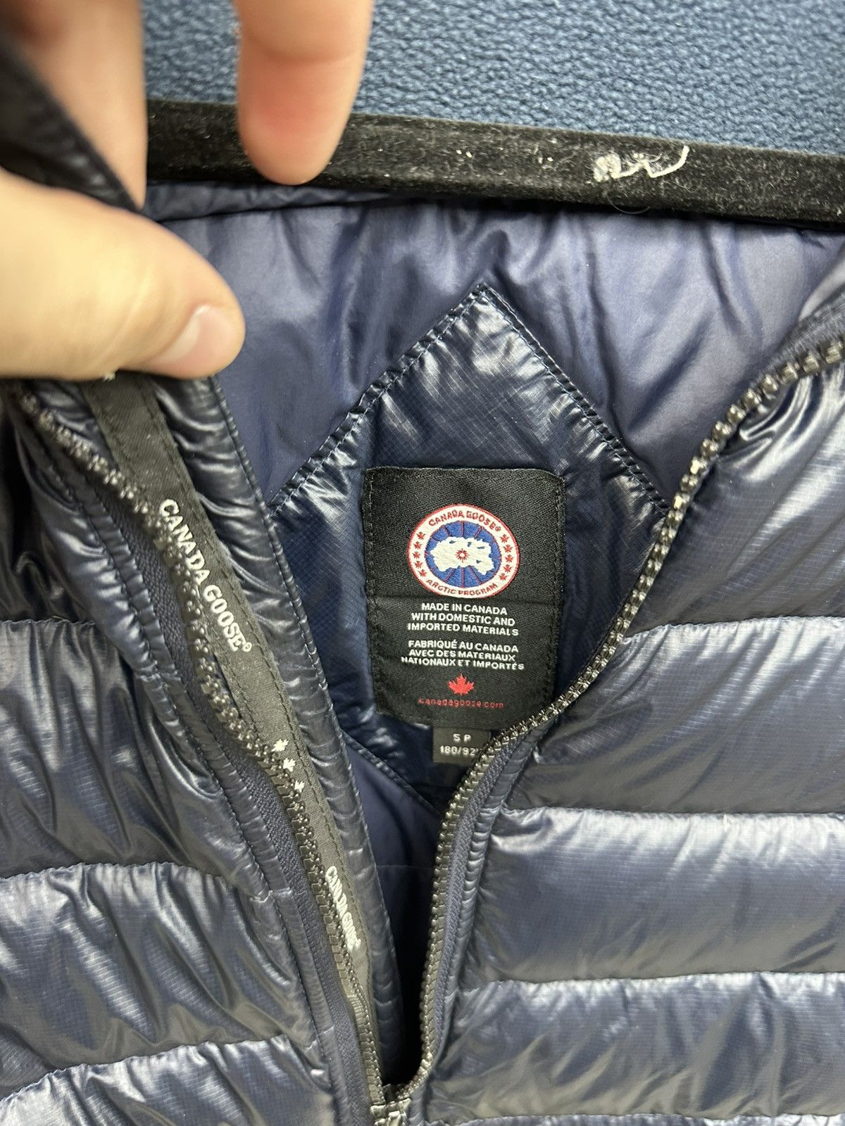 Canada Goose Canada Goose - HyBridge Lite Jacket (Navy) Size US S / EU 44-46 / 1 - 2 Thumbnail