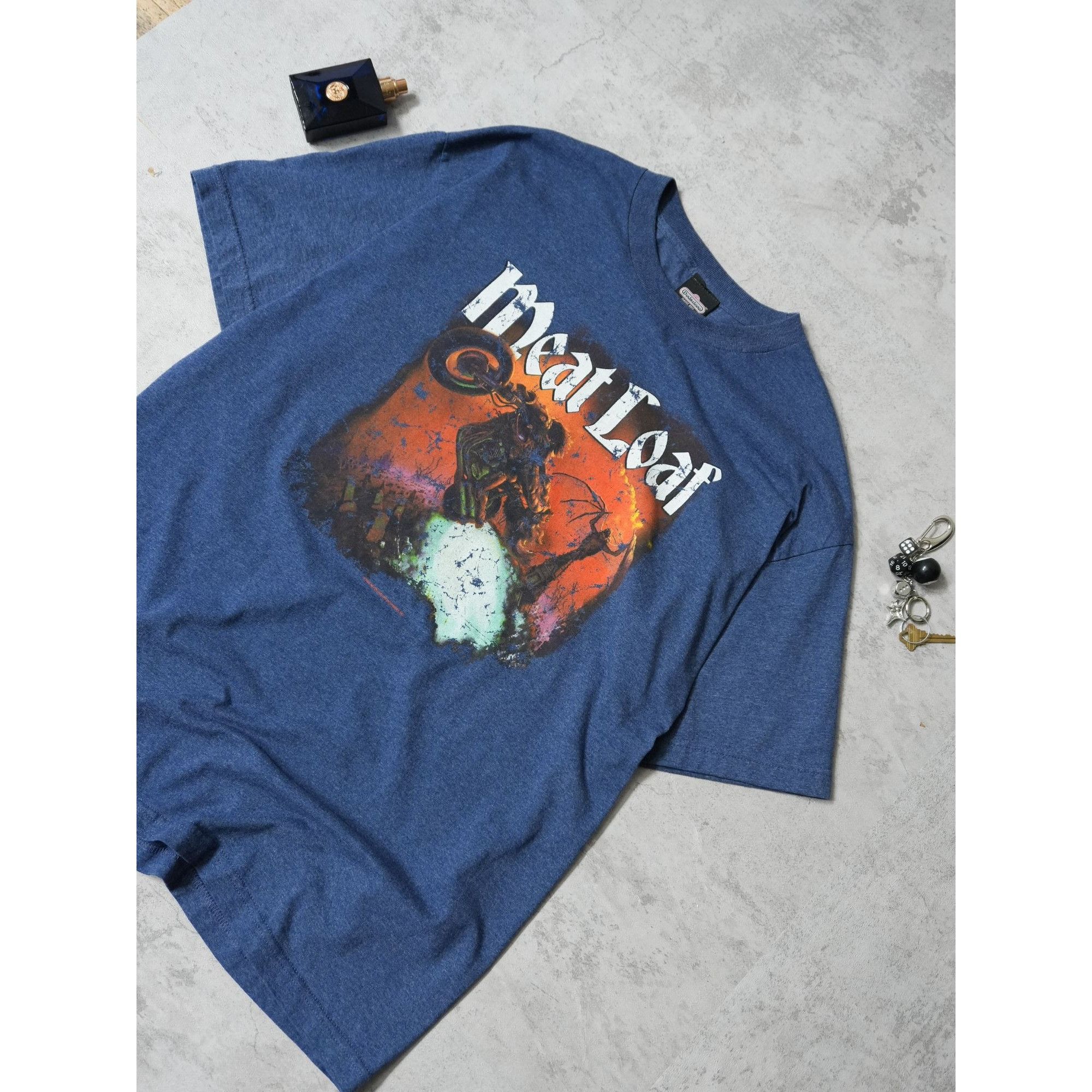 Other Rare Vintage Meat Loaf 2003 Tour T Size US XL / EU 56 / 4 - 2 Thumbnail