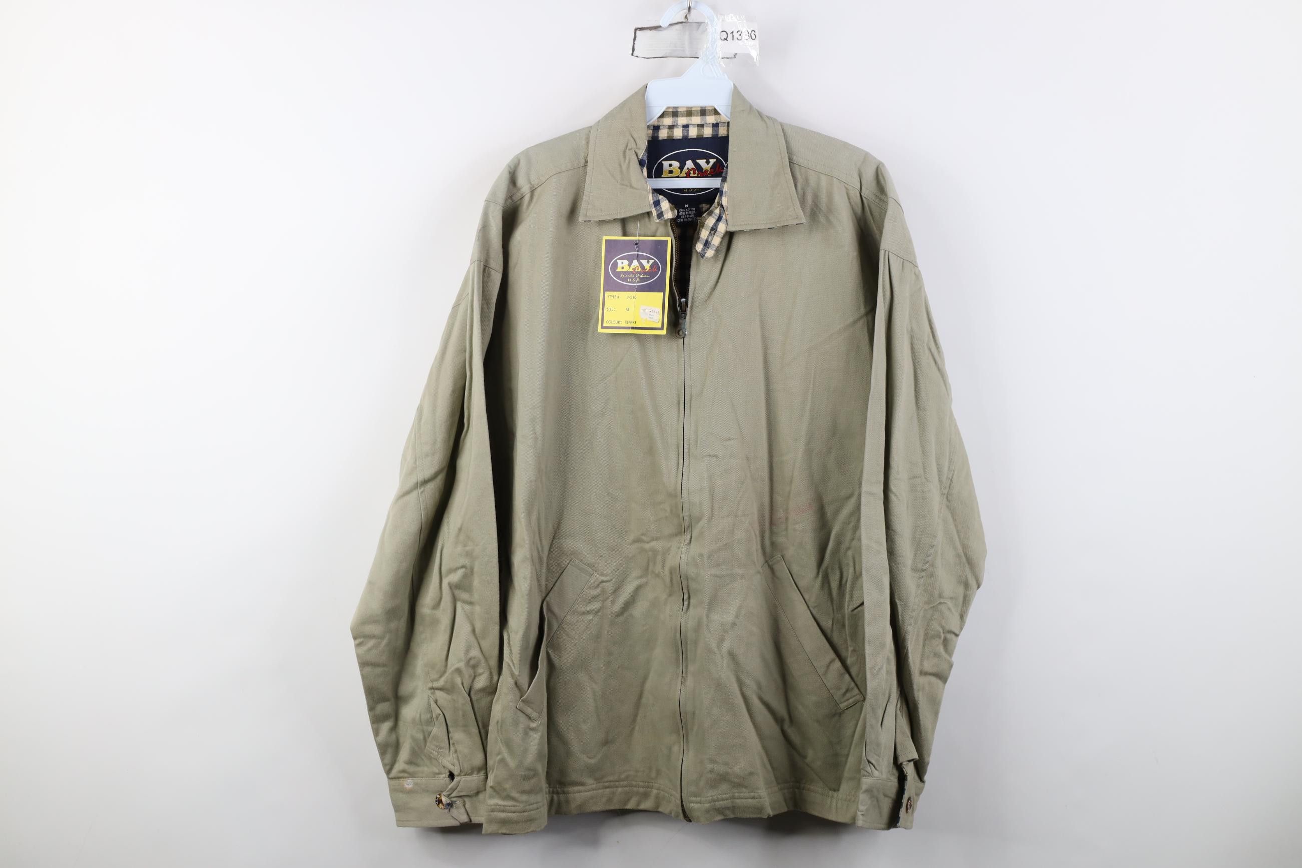 Vintage Deadstock Vintage 90s Streetwear Back Racer Bomber Jacket Size US M / EU 48-50 / 2 - 1 Thumbnail