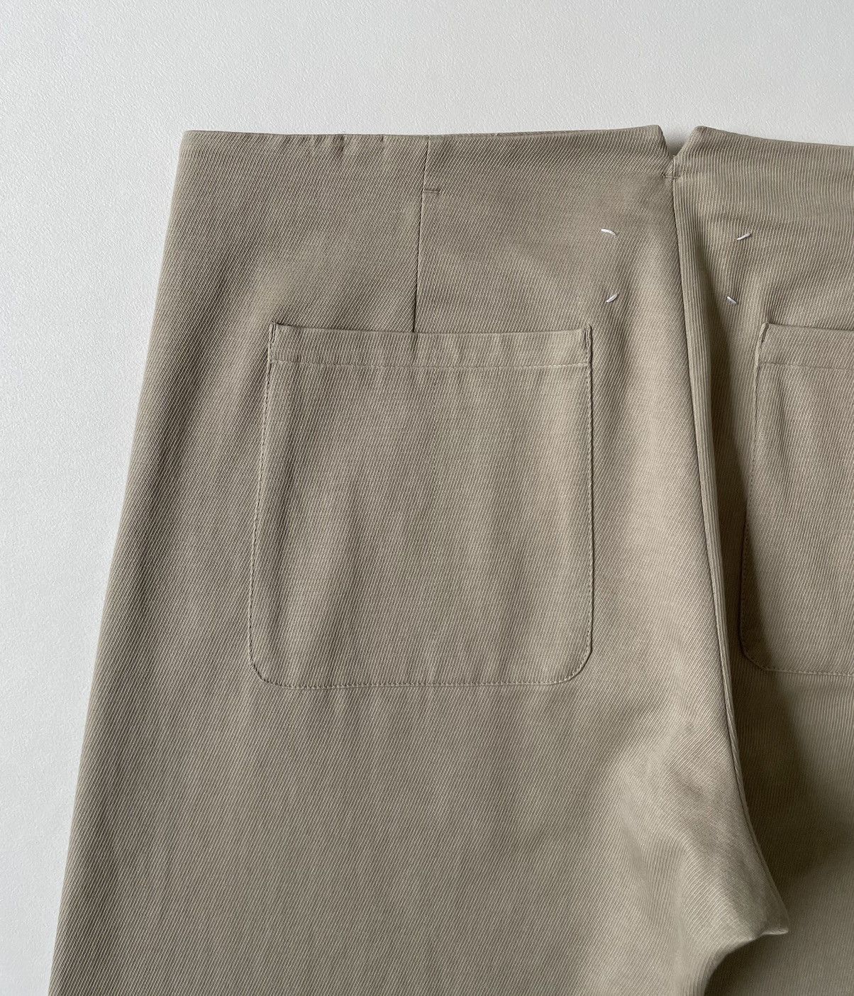 Maison Margiela S/S 08 Beige Twill Cotton Utility Trousers Size US 34 / EU 50 - 14 Thumbnail