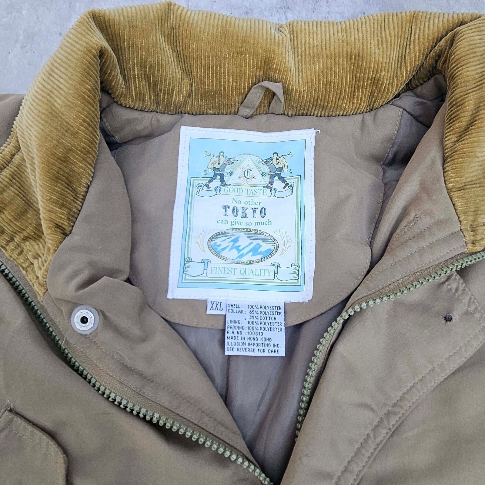 & Other Stories Vintage 1980's Parka Made In Hong Kong Brown XXL Size US XXL / EU 58 / 5 - 2 Thumbnail