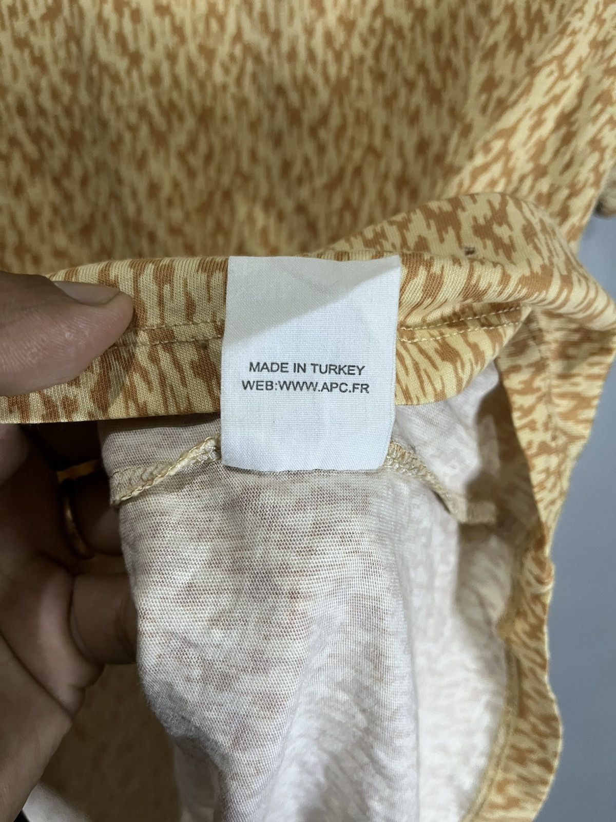 A.P.C. × Vintage Vintage A.P.C Leopard Pattern Design Sweatshirts Size S / US 4 / IT 40 - 5 Thumbnail