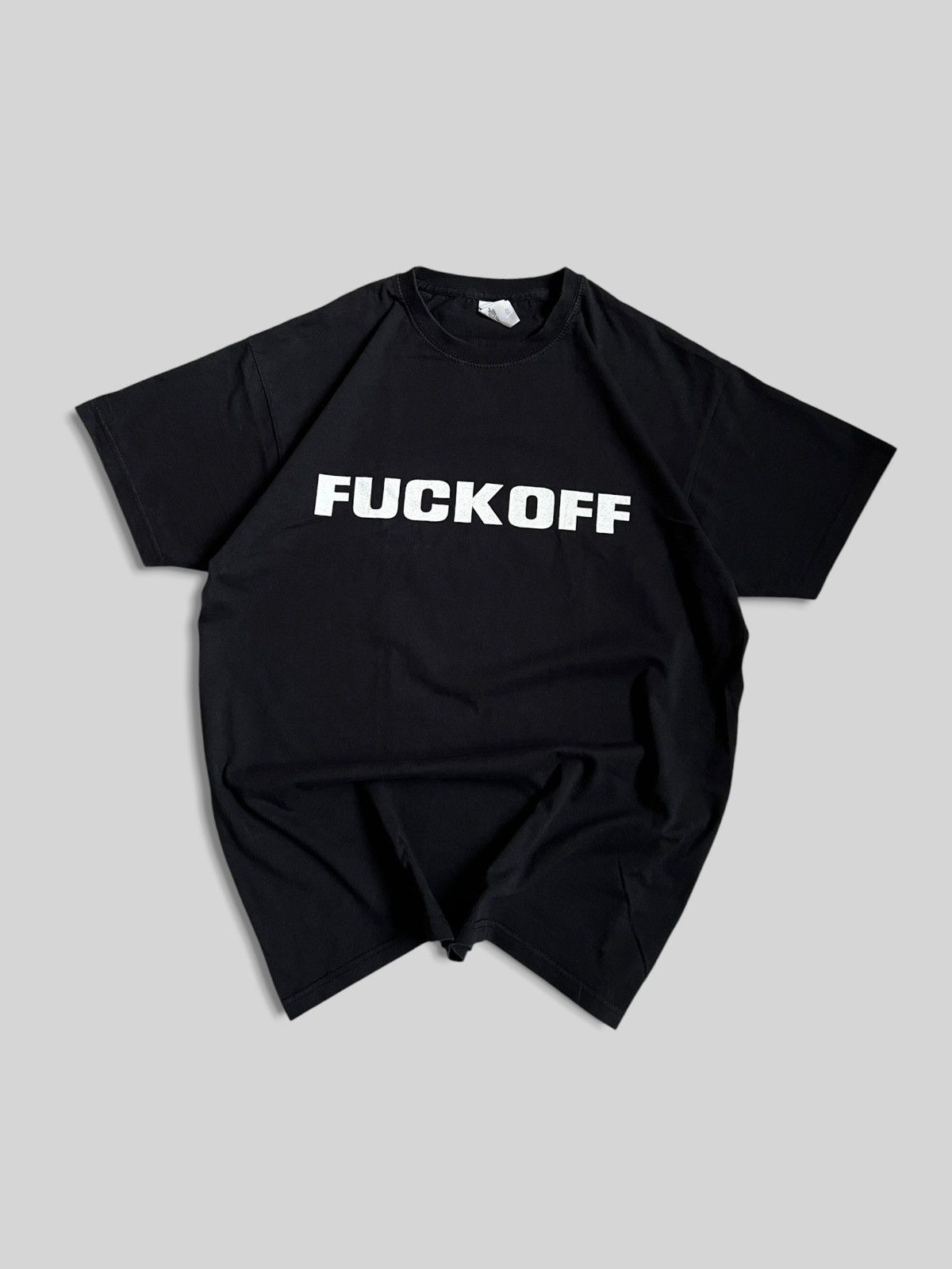 Vintage Y2k Vintage tee Skull print 'FvCK OFF' mastermind punk style Size US M / EU 48-50 / 2 - 2 Thumbnail