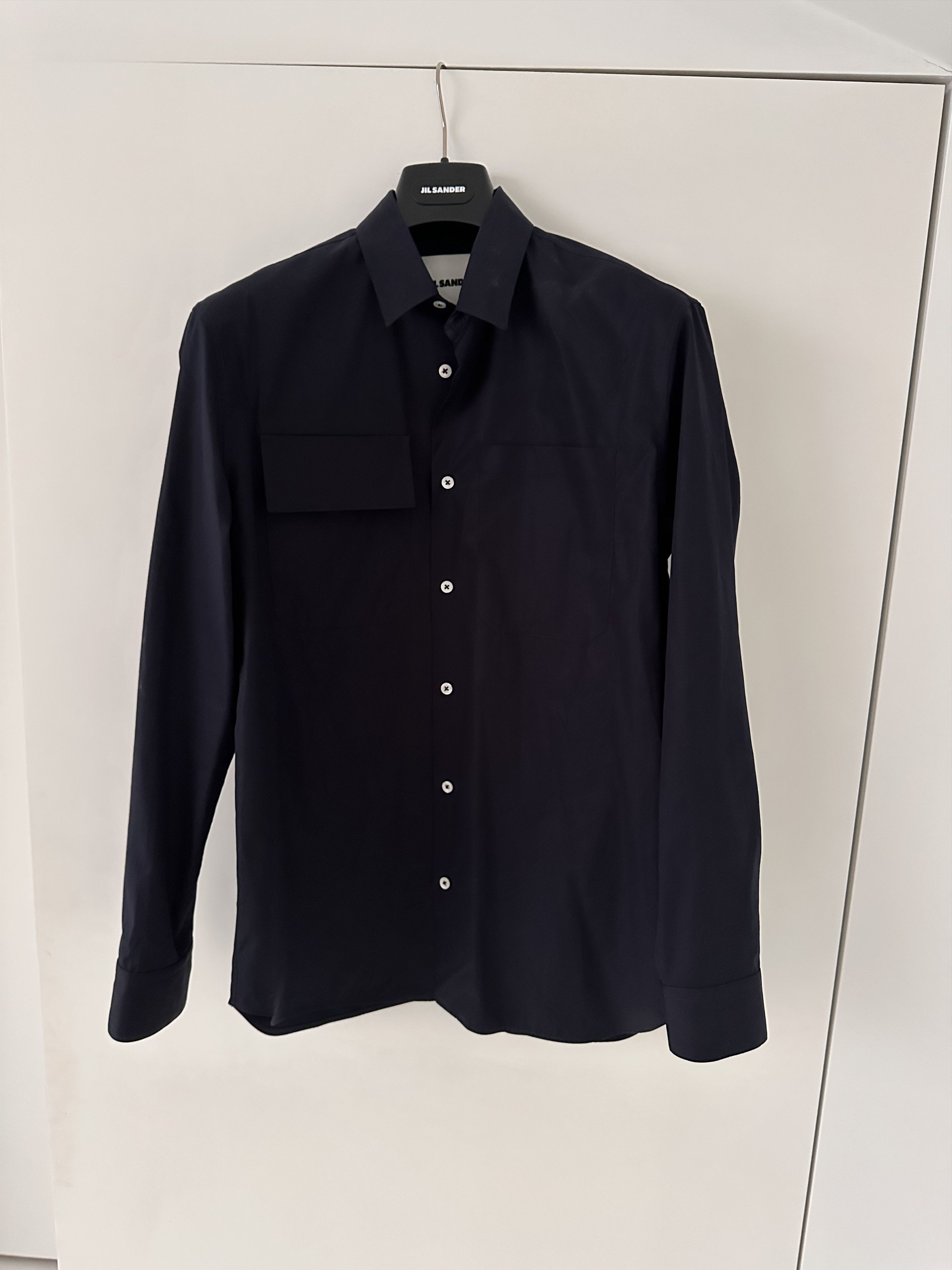Jil Sander Jil Sander, Navy shirt (MINT) Size US M / EU 48-50 / 2 - 1 Thumbnail