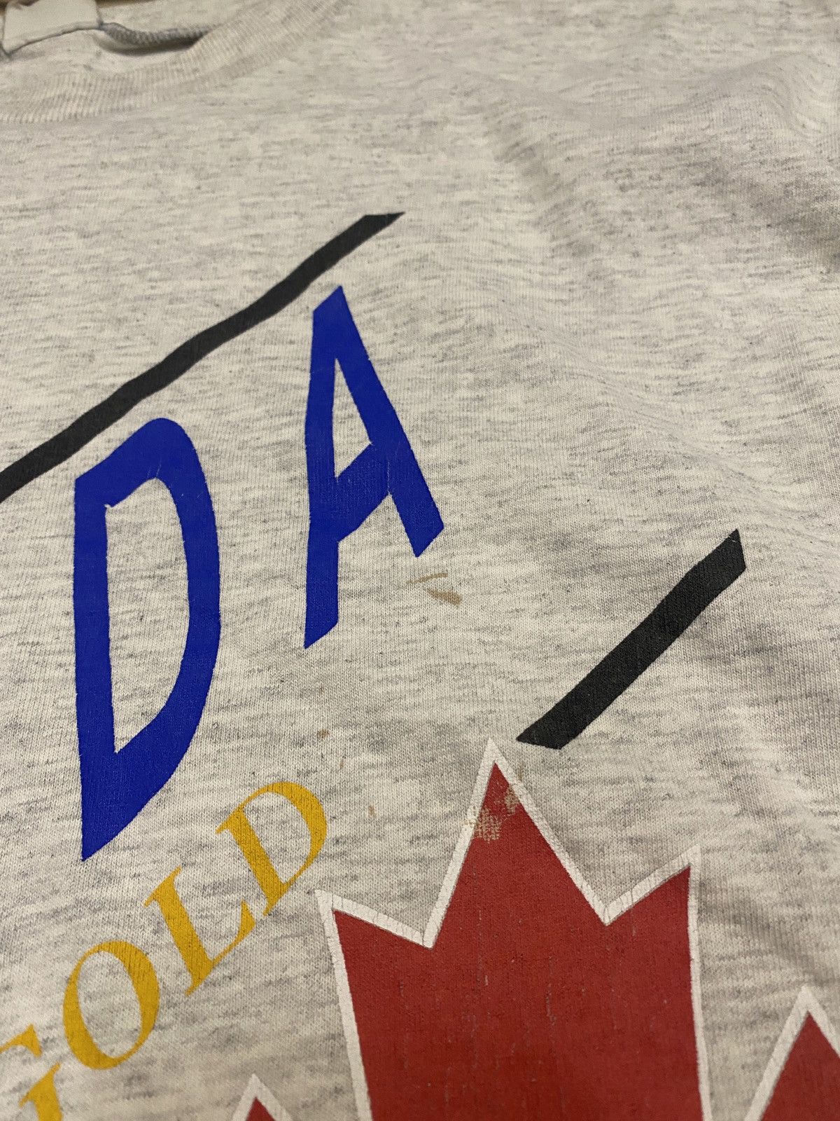 NHL Vintage hockey canada lillehammer tee 90s Size US XL / EU 56 / 4 - 6 Thumbnail