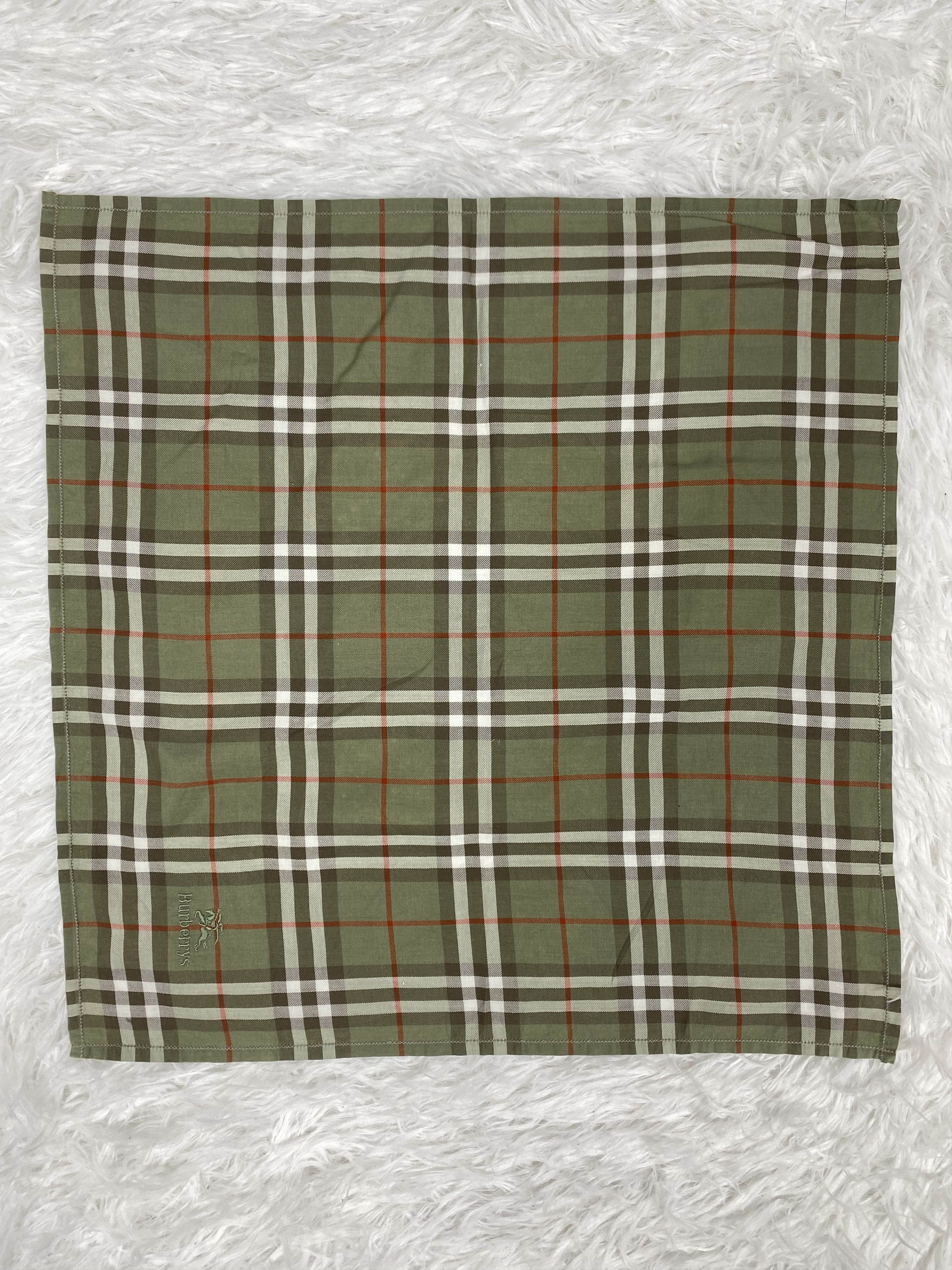Burberry Vintage Burberry Handkerchief PH0054 Size ONE SIZE - 5 Thumbnail