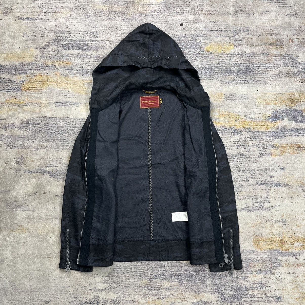 Isamu Katayama Backlash × Japanese Brand Cherry sunburst avant garde scar stitch camouflage jacket Size US S / EU 44-46 / 1 - 9 Thumbnail