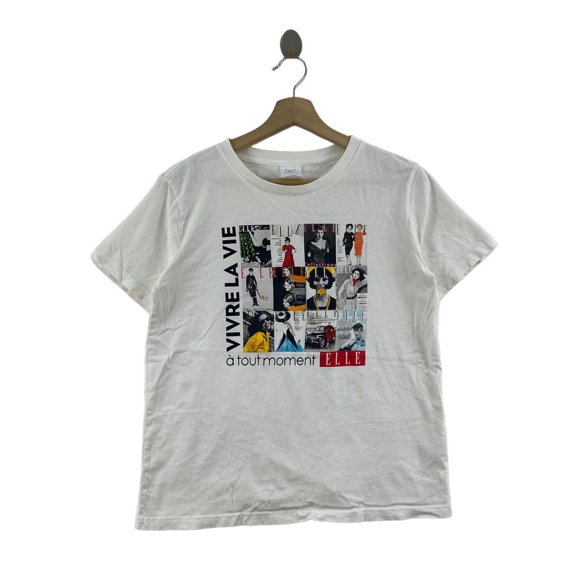 GU × Japanese Brand ELLE x GU Japanese Brand Special Collab Vivre La Vie Size L / US 10 / IT 46 - 1 Thumbnail