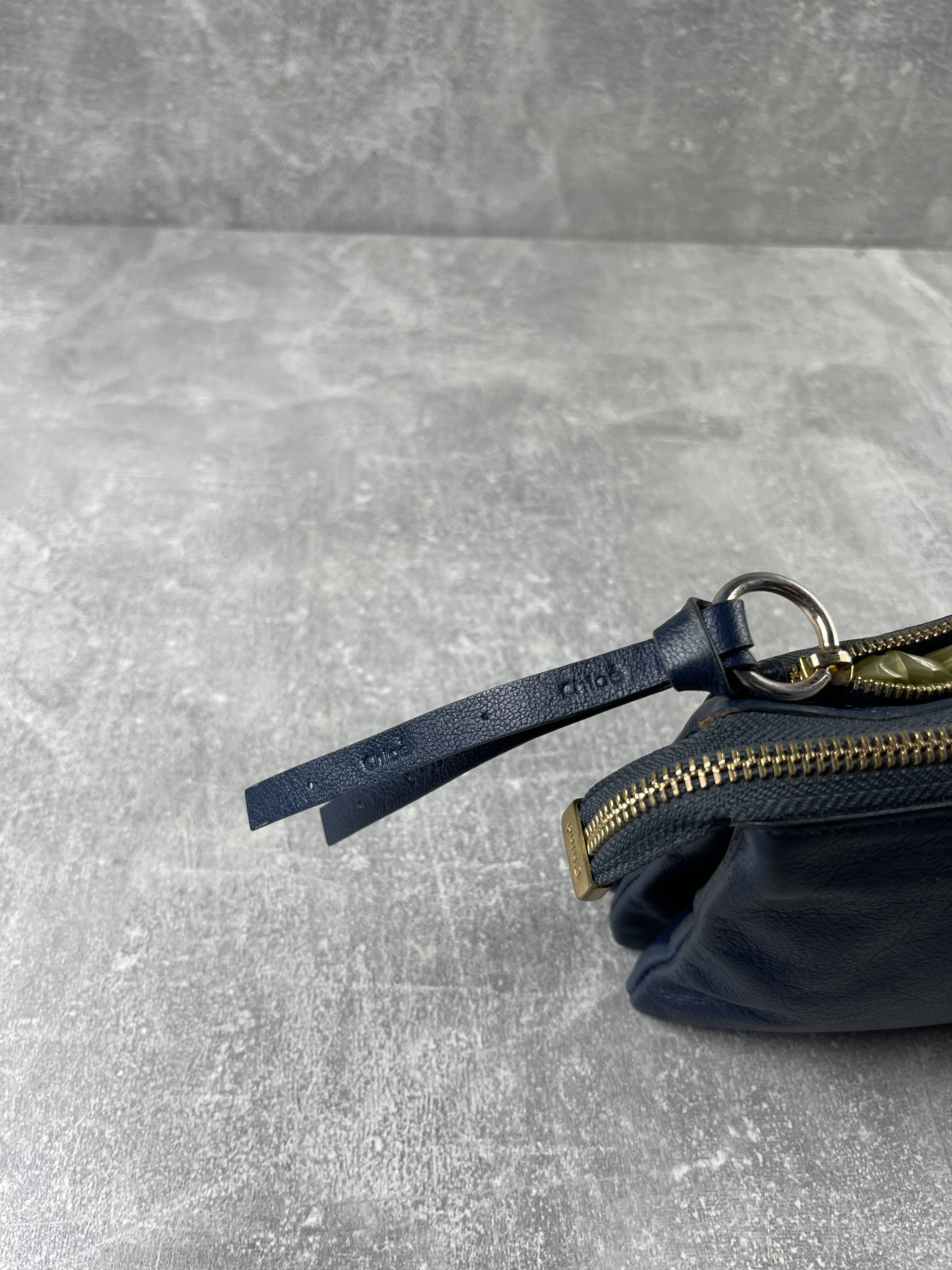 Chloe Chloe vintage 00s leather blue clutch bag wallet italy made Size ONE SIZE - 9 Thumbnail
