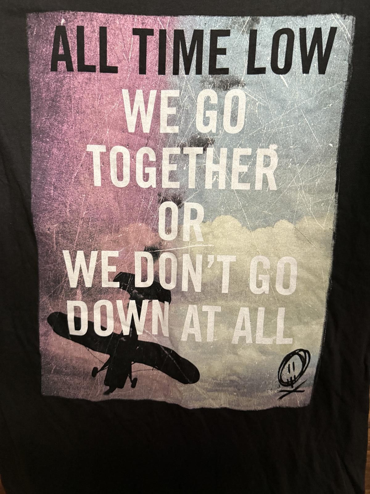 Designer All Time Low Band T-shirt A Love Like War Don't Panic Tee -M Size US M / EU 48-50 / 2 - 3 Thumbnail