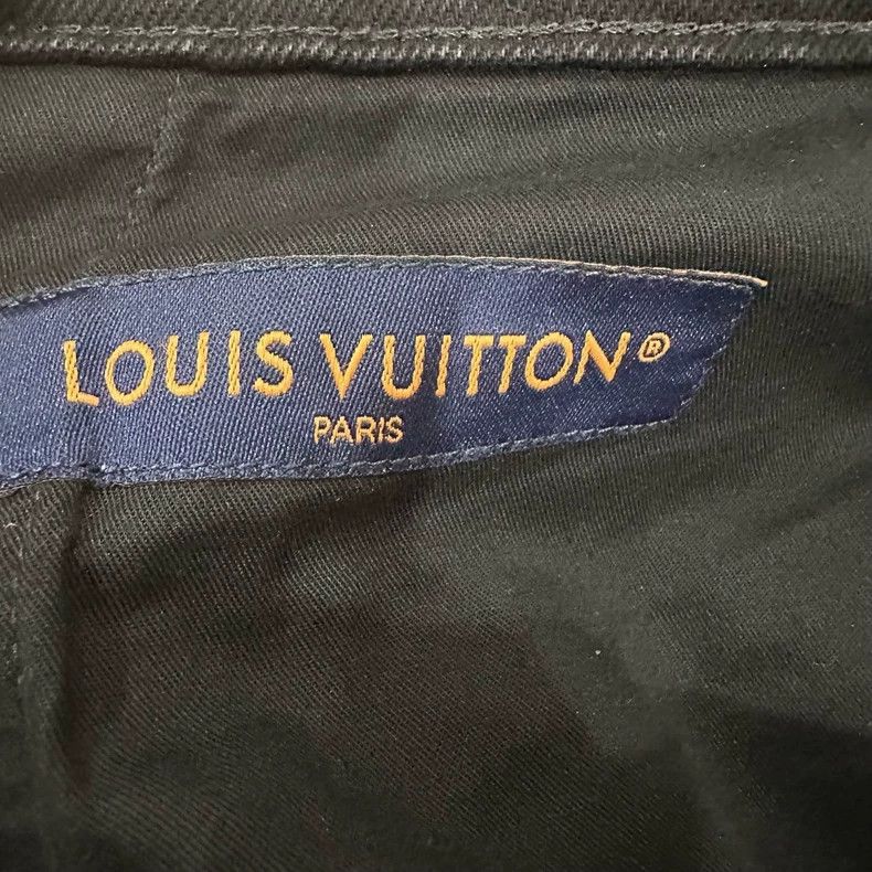 Louis Vuitton Louis Vuitton Logo Embroidered Jeans Size US 33 - 4 Thumbnail