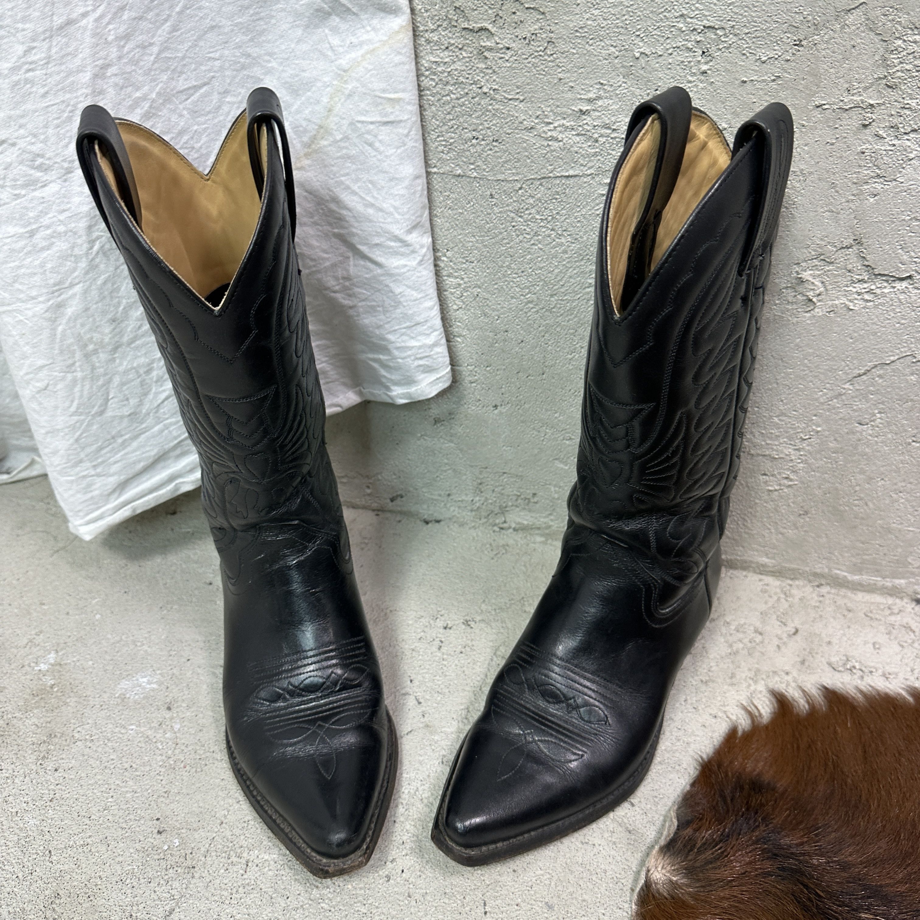 Vintage Vintage Leather Western Tony Mora Cowboy Boots Y2K Size US 7 / IT 37 - 7 Thumbnail