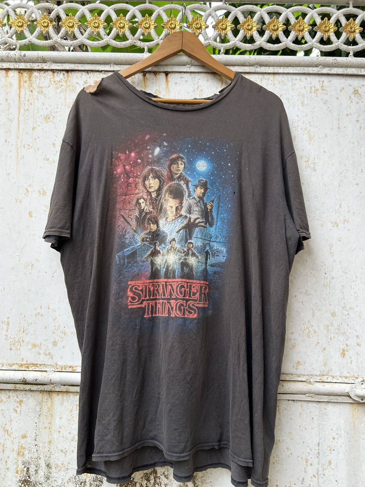 Vintage Trashed Distressed Sun Faded Erd grunge Size US M / EU 48-50 / 2 - 2 Thumbnail