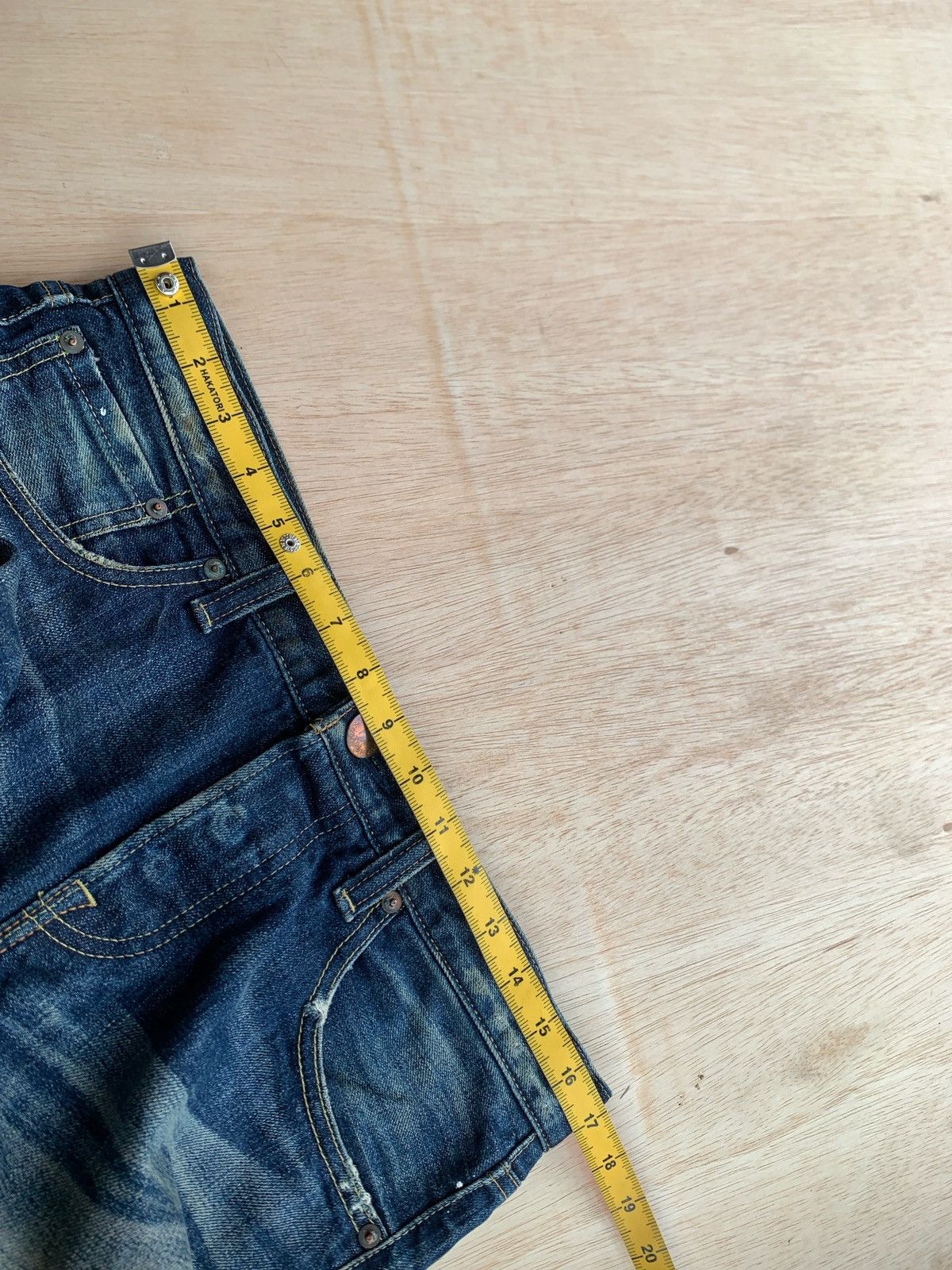 Hysteric Glamour × If Six Was Nine × Japanese Brand Distressed Denim Red Card Ifsixwasnine Style Denim Jeans Size US 30 / EU 46 - 9 Thumbnail