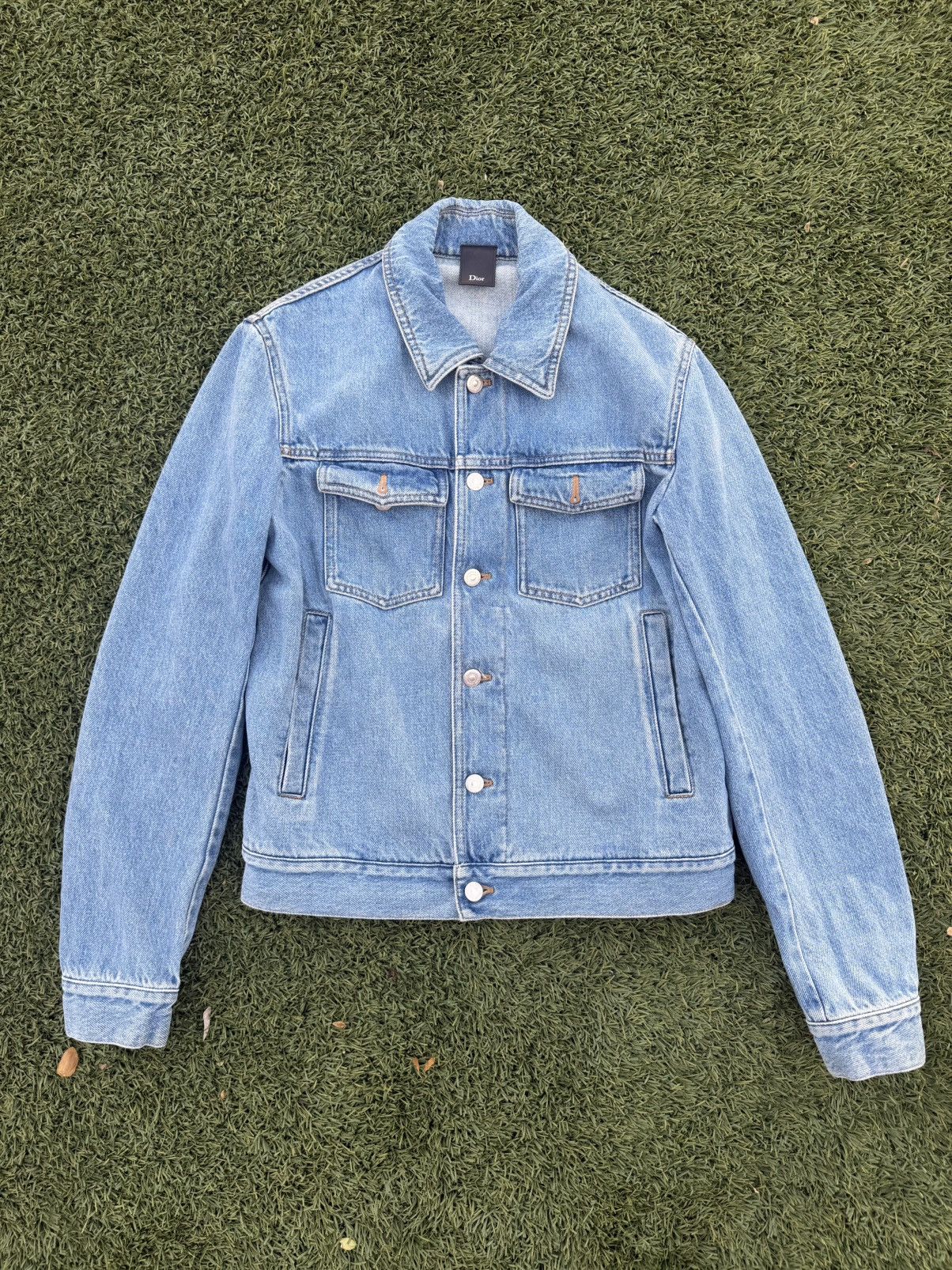 Dior × Kris Van Assche FW17 Dan witz Mosh Pit denim jacket Dior