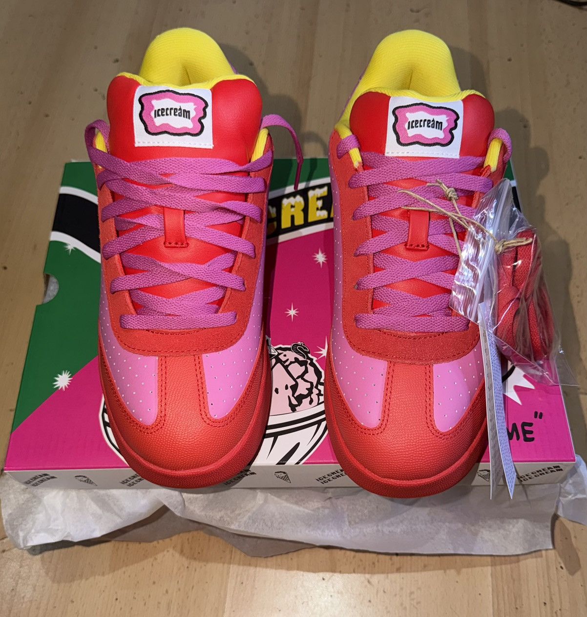Billionaire Boys Club Reebok X Icecream Pink Lemonade BoardFlip Size US 6 / EU 39 - 2 Thumbnail