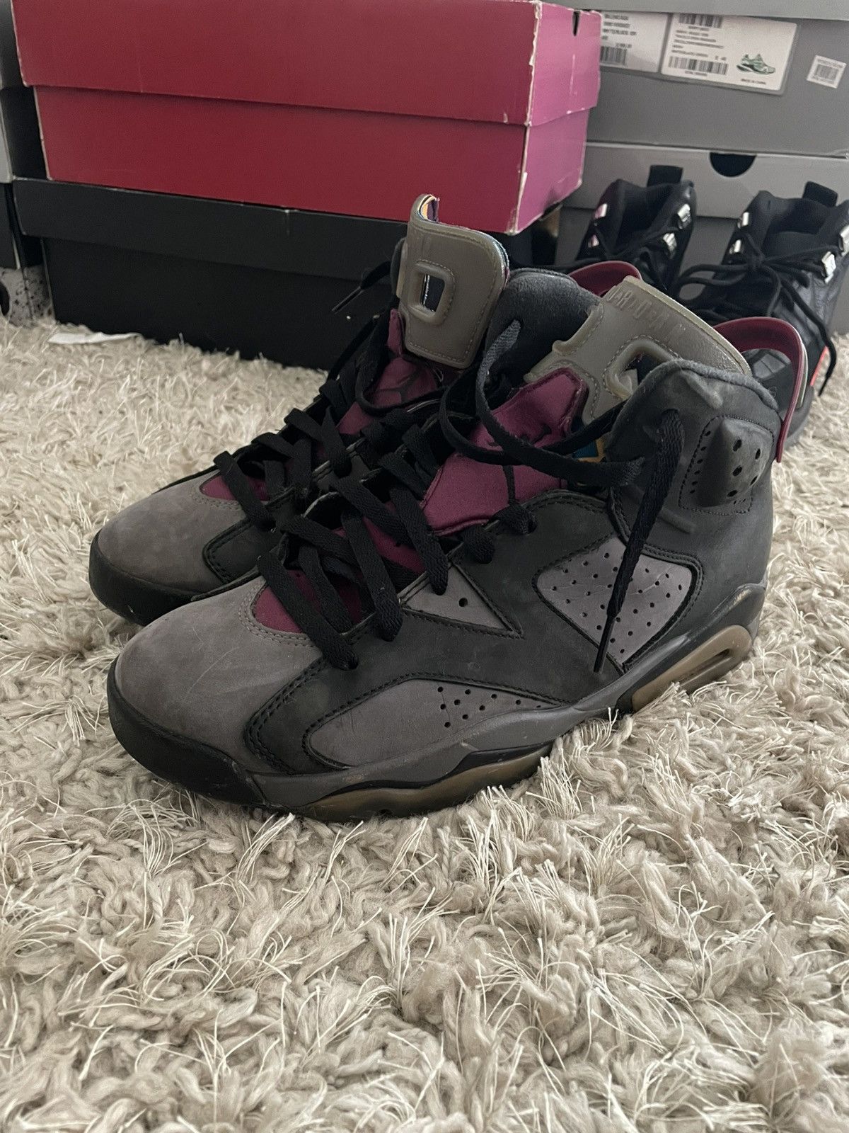 Jordan Brand Jordan 6 Bordeaux Size US 8 / EU 41 - 1 Thumbnail