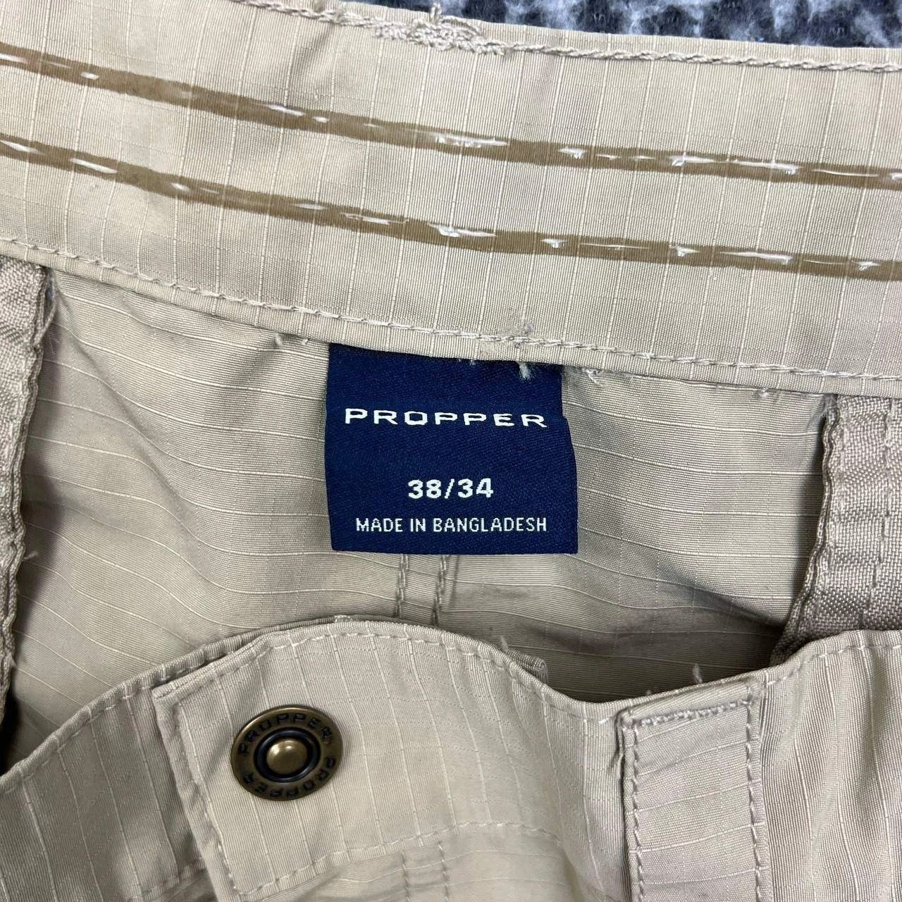 Propper Propper Cargo Pants Men 38x34 Beige Pockets Outdoor Adult Size US 38 / EU 54 - 8 Thumbnail