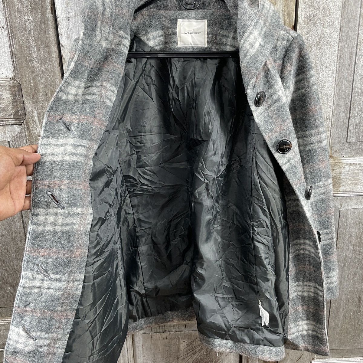 Golden Bear × Vintage Vintage Golden Bear Wool Hoodie Jacket Size US M / EU 48-50 / 2 - 8 Thumbnail
