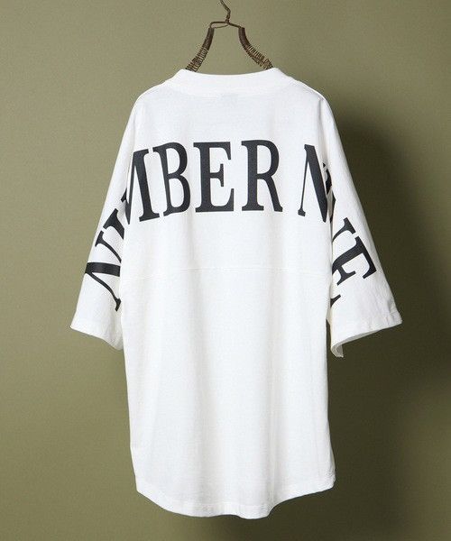 Number (N)ine HEAVY WEIGHT number nine PRINTED FOOTBALL Tee size 2 Size US M / EU 48-50 / 2 - 1 Thumbnail