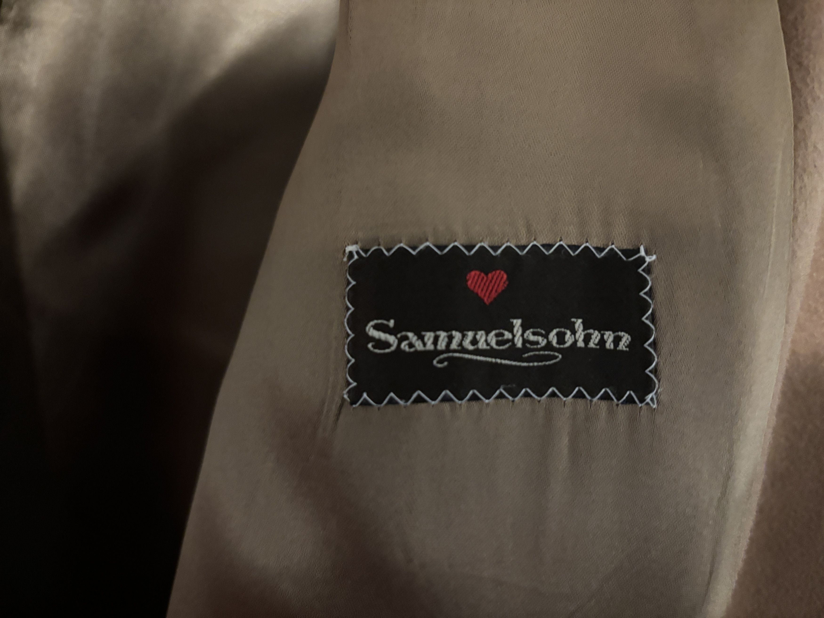 Samuelsohn Cashmere Double Breasted Tan/Camel Overcoat Polo Coat - M/L Size US L / EU 52-54 / 3 - 16 Thumbnail