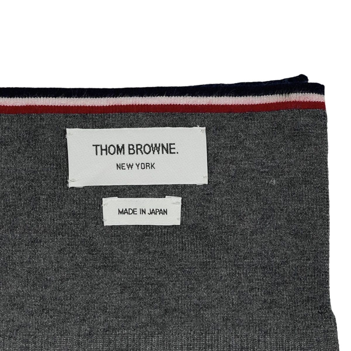 Thom Browne Thom Browne Scarf Muffler Made In Japan Size ONE SIZE - 6 Thumbnail