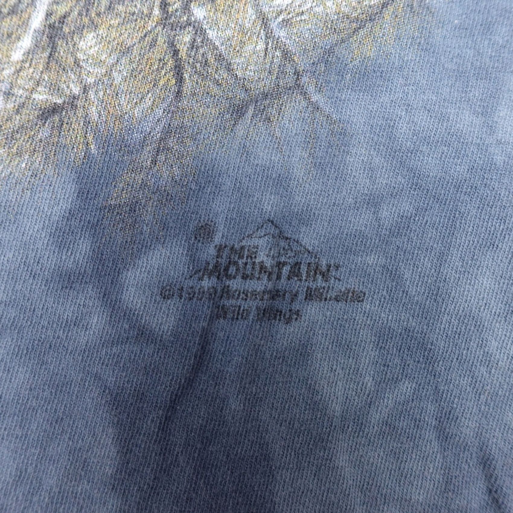 The Mountain VINTAGE The Mountain Shirt Mens L Blue Bald Eagle Wildlife Nature Graphic Shirt Men Blue Bald Eagle Nature Graphic Print Size US L / EU 52-54 / 3 - 6 Thumbnail