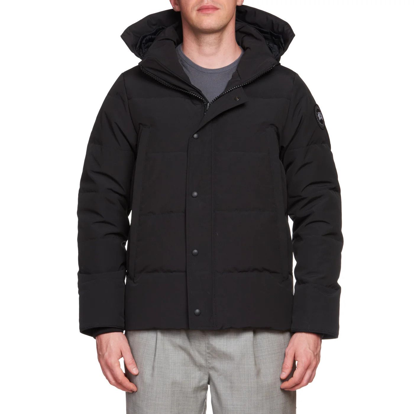 Canada Goose CANADA GOOSE Wyndham Black Label 2048MB 61 Black Down Jacket Size US XL / EU 56 / 4 - 3 Thumbnail