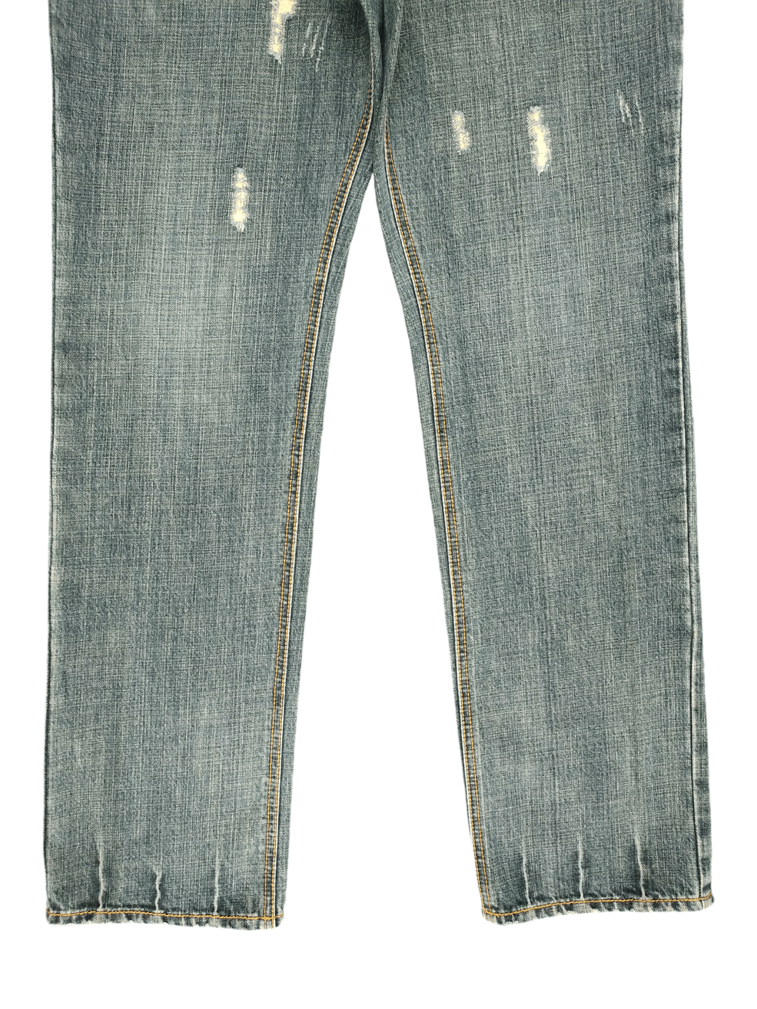 Karakuri Tamashii 2000s Calm Flow Sukajan Floral Distress Jeans Karakuri Style Size US 36 / EU 52 - 5 Thumbnail