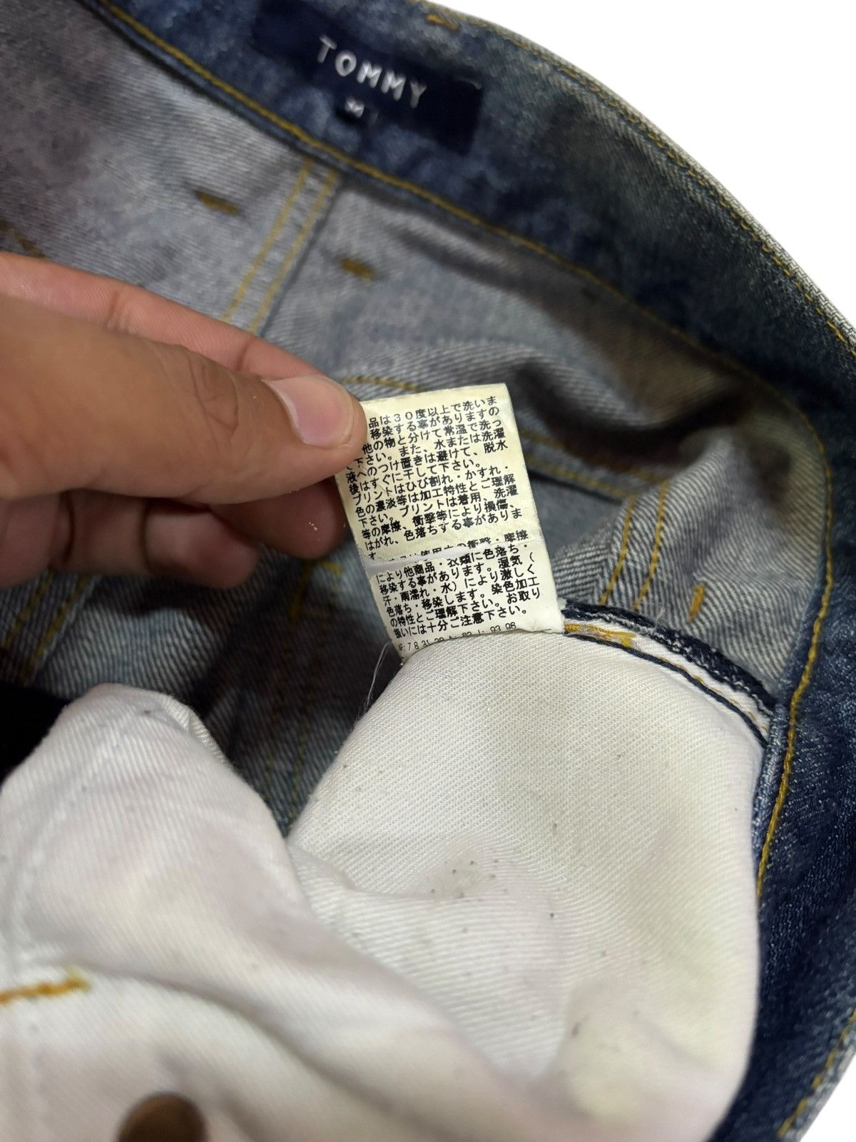 Tommy Hilfiger Vtg 90s Japan Tommy Hilfiger Jeans Size US 32 / EU 48 - 7 Thumbnail