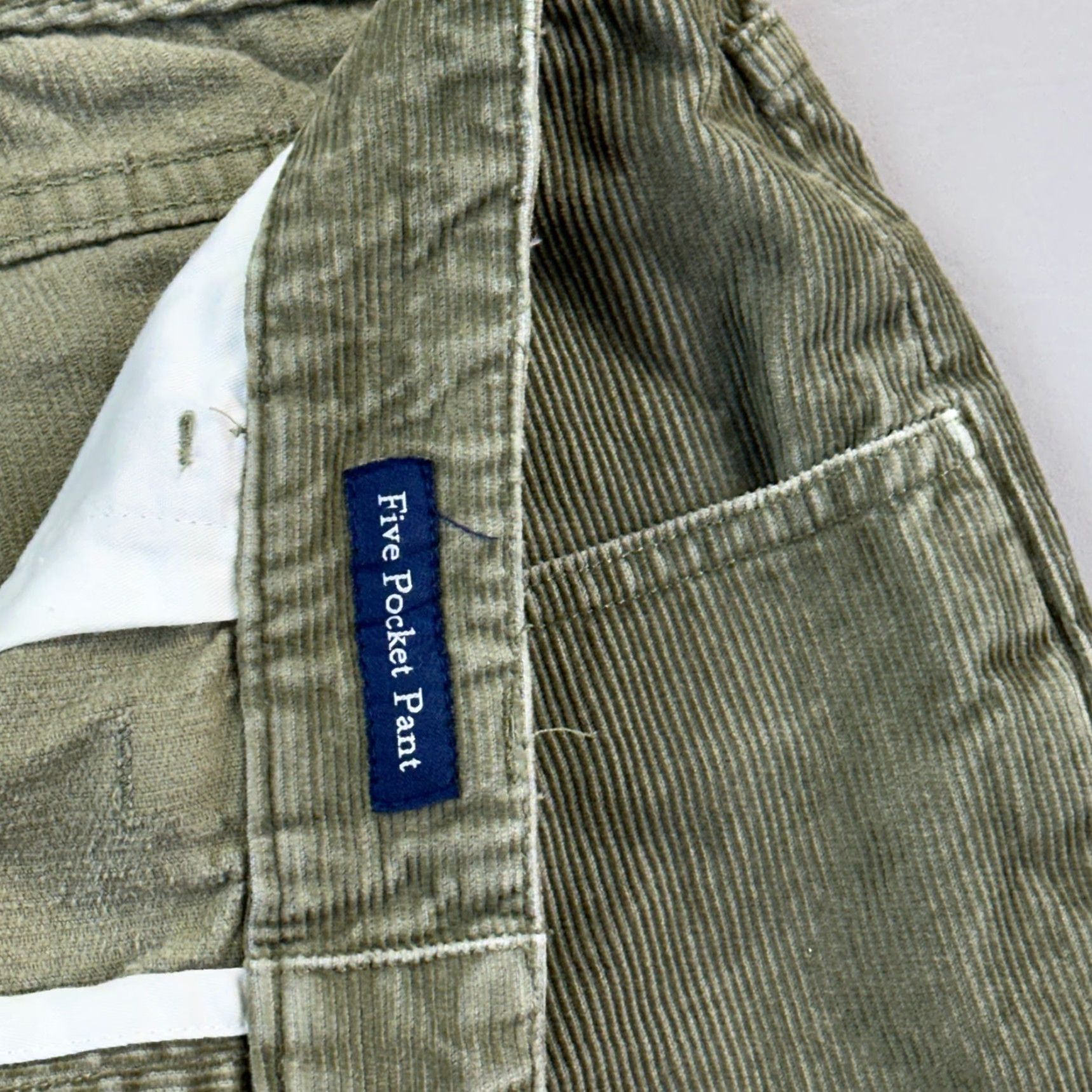 Vineyard Vines Vineyard Vines Pants Mens 38x30 Green Corduroy Flat Front 5 Pocket Preppy Casual Size US 38 / EU 54 - 6 Thumbnail