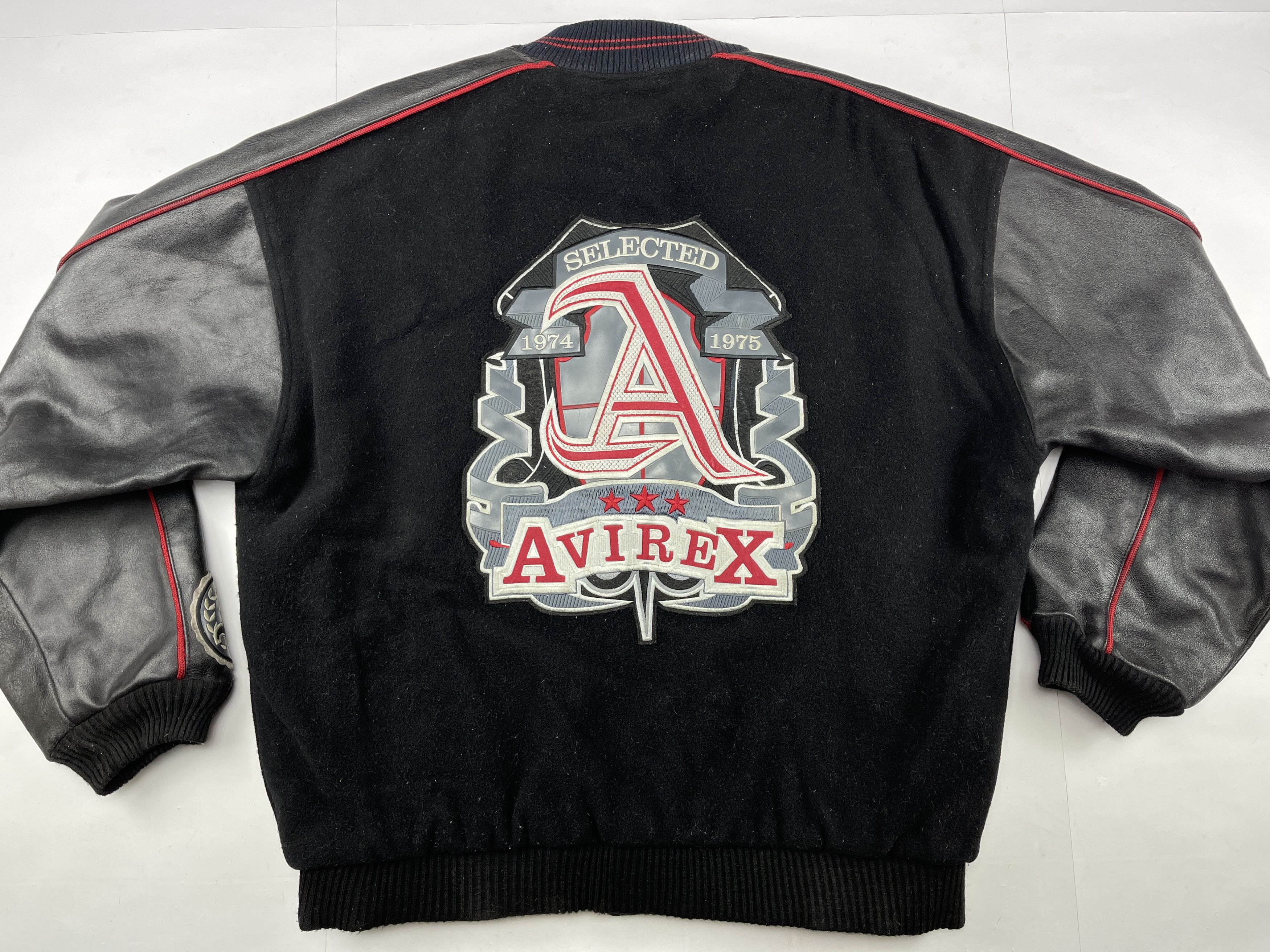 Avirex AVIREX jacket, wool vintage 90s hip hop 1990s hip hop XL Size US XL / EU 56 / 4 - 8 Thumbnail